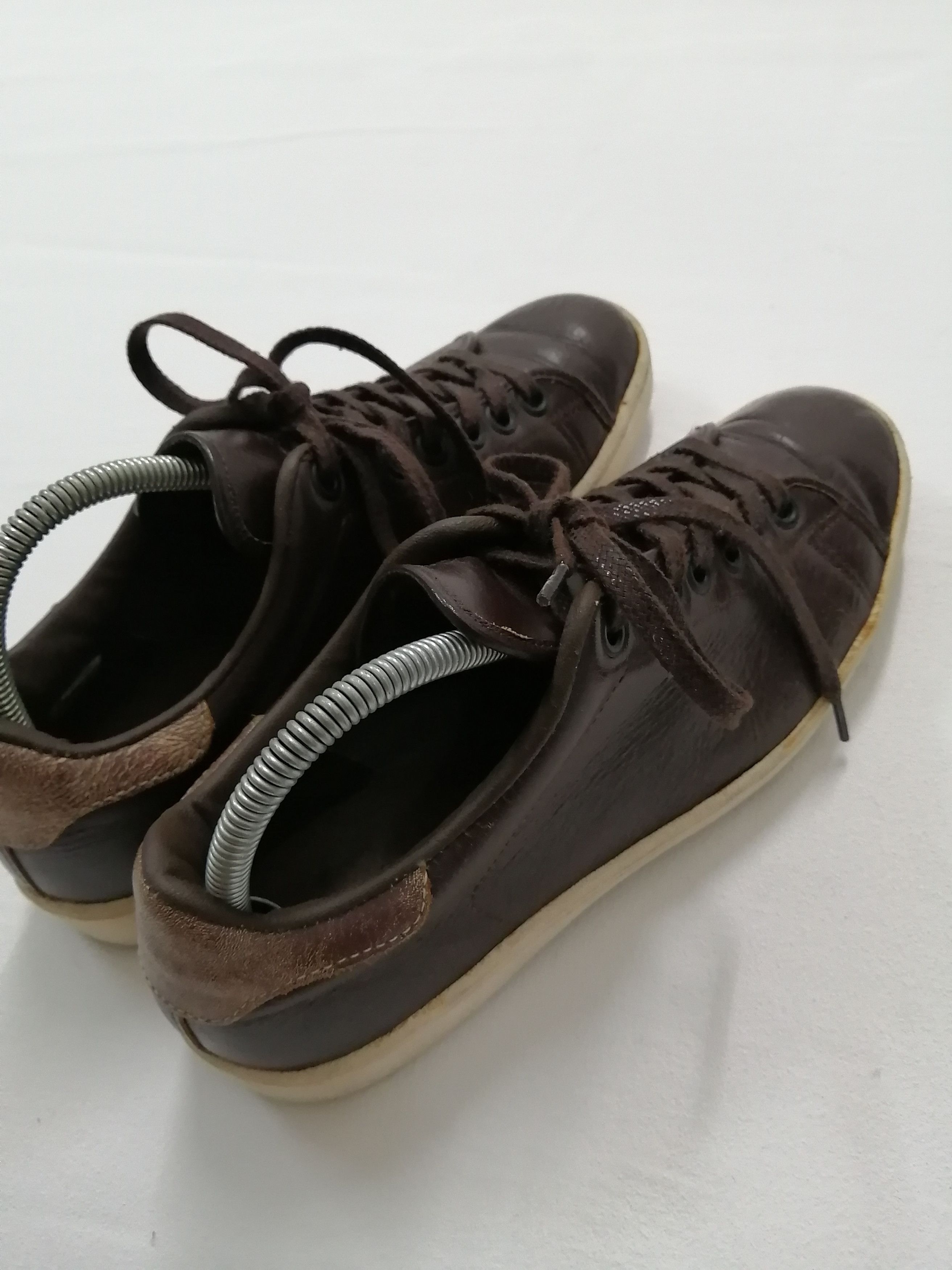 Issey Miyake Vintage ISSEY MIYAKE Leather Shoes Size US 7.5 / EU 40-41 - 4 Thumbnail