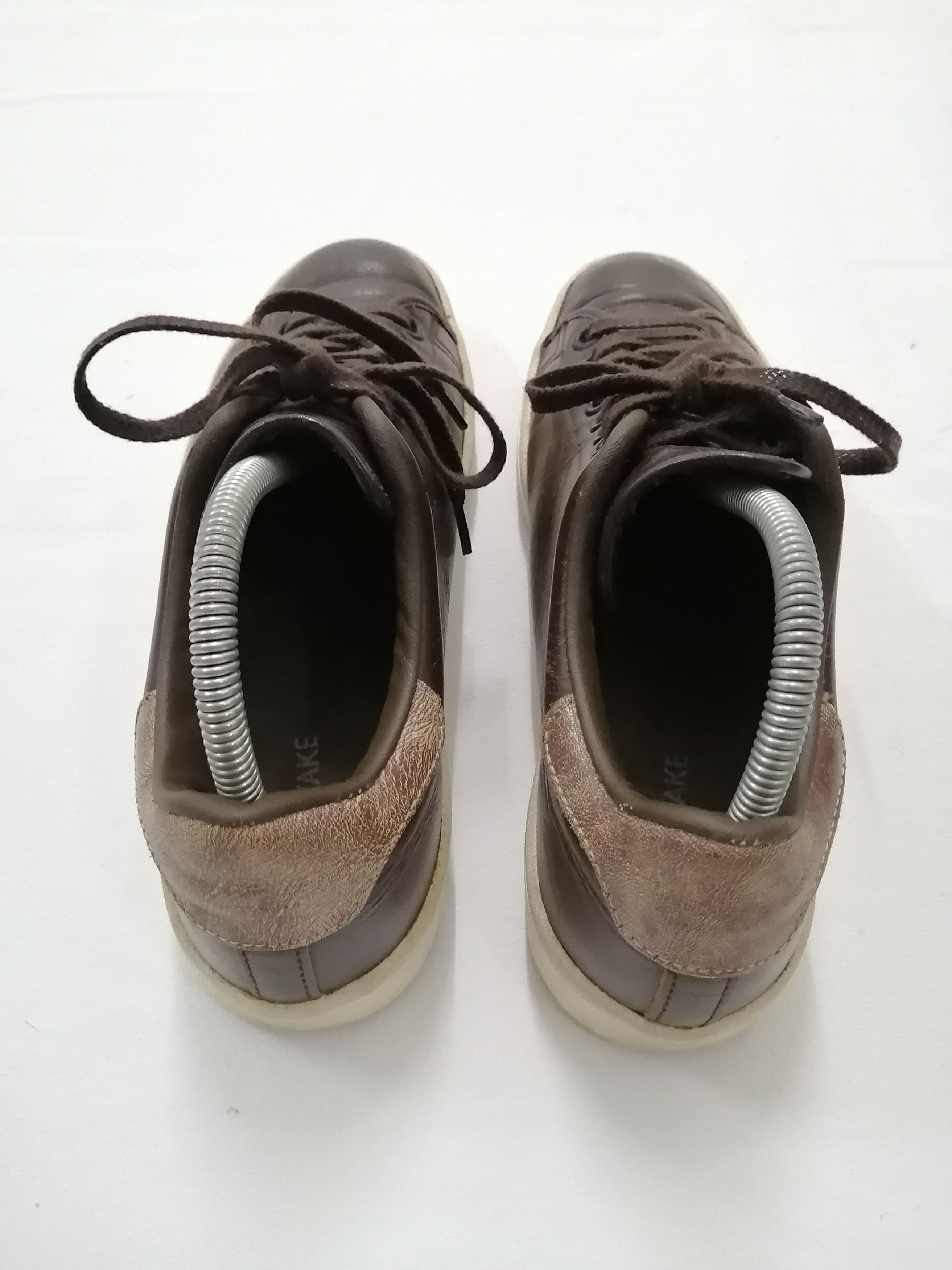 Issey Miyake Vintage ISSEY MIYAKE Leather Shoes Size US 7.5 / EU 40-41 - 5 Thumbnail