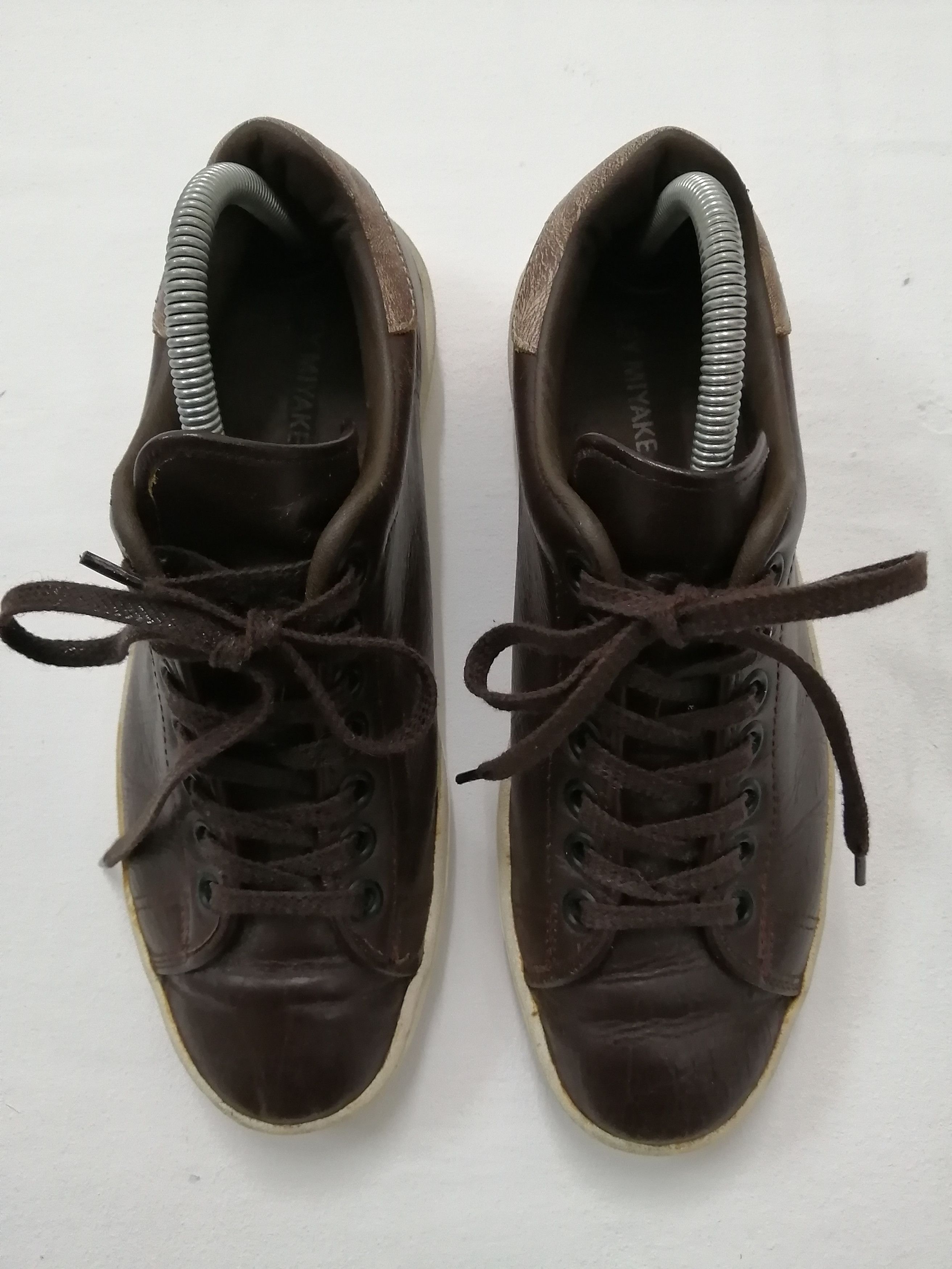 Issey Miyake Vintage ISSEY MIYAKE Leather Shoes Size US 7.5 / EU 40-41 - 11 Thumbnail
