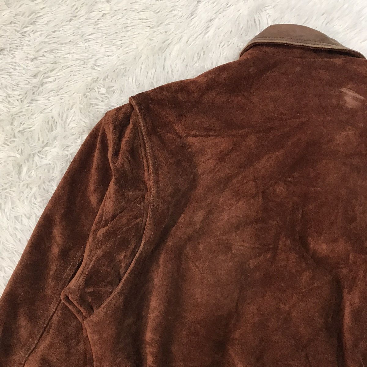 Japanese Brand Vtg Fancy Ball Cowhide Leather Jacket Size US M / EU 48-50 / 2 - 10 Thumbnail