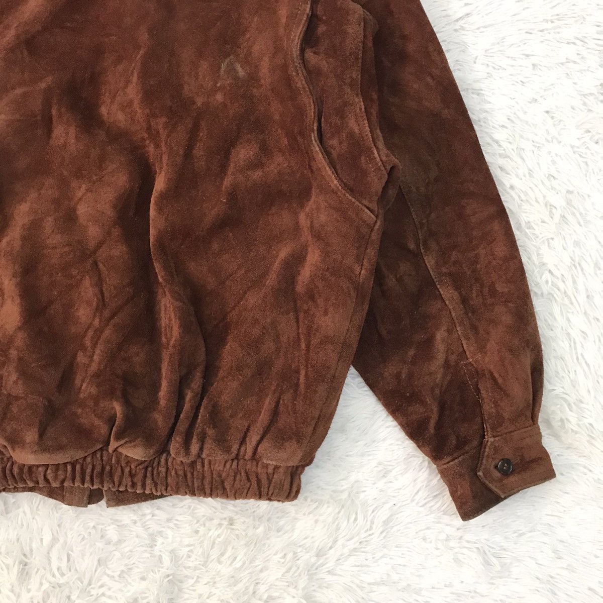Japanese Brand Vtg Fancy Ball Cowhide Leather Jacket Size US M / EU 48-50 / 2 - 8 Thumbnail