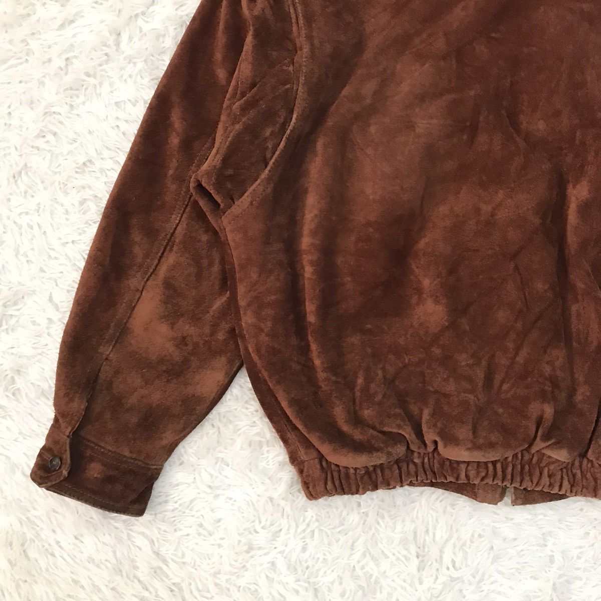 Japanese Brand Vtg Fancy Ball Cowhide Leather Jacket Size US M / EU 48-50 / 2 - 7 Thumbnail