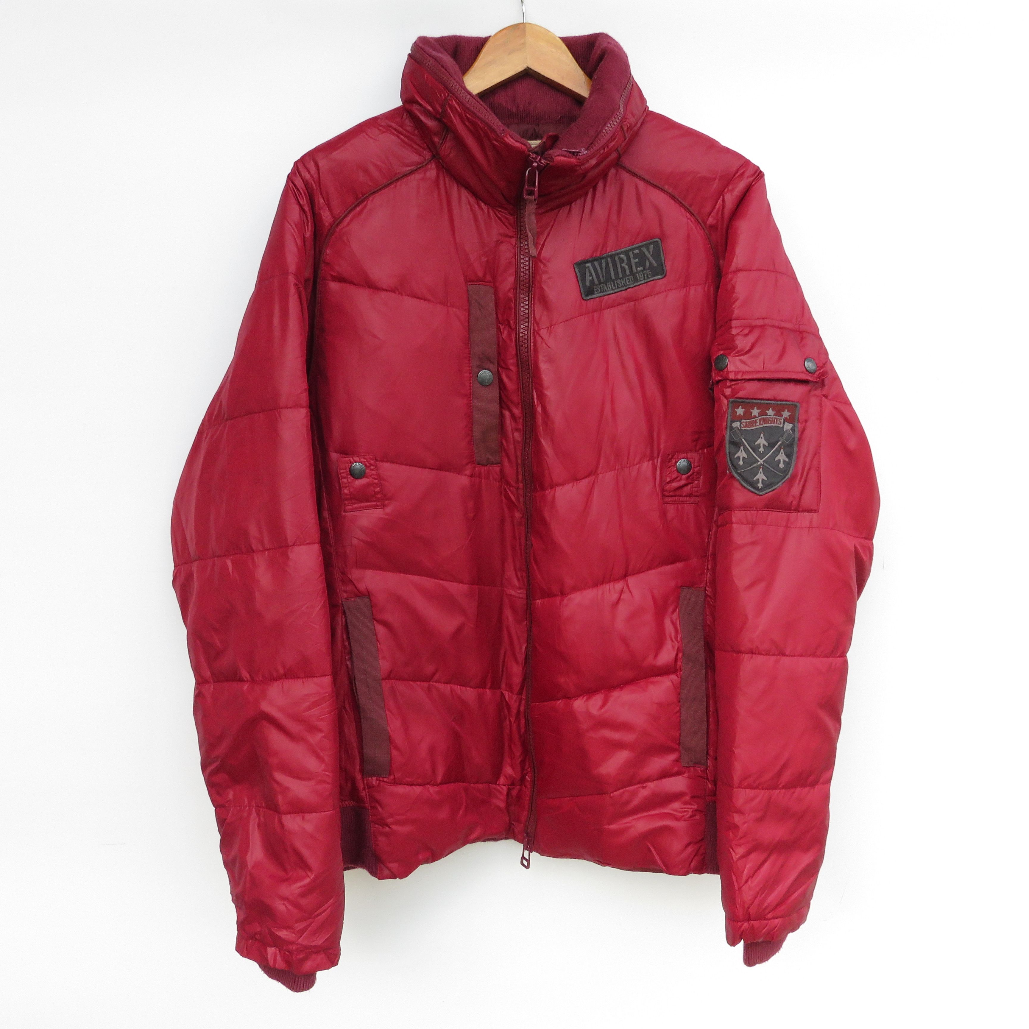 Avirex Avirex US Air Force Puffer Down Embroidered Jacket Size US XXL / EU 58 / 5 - 4 Thumbnail
