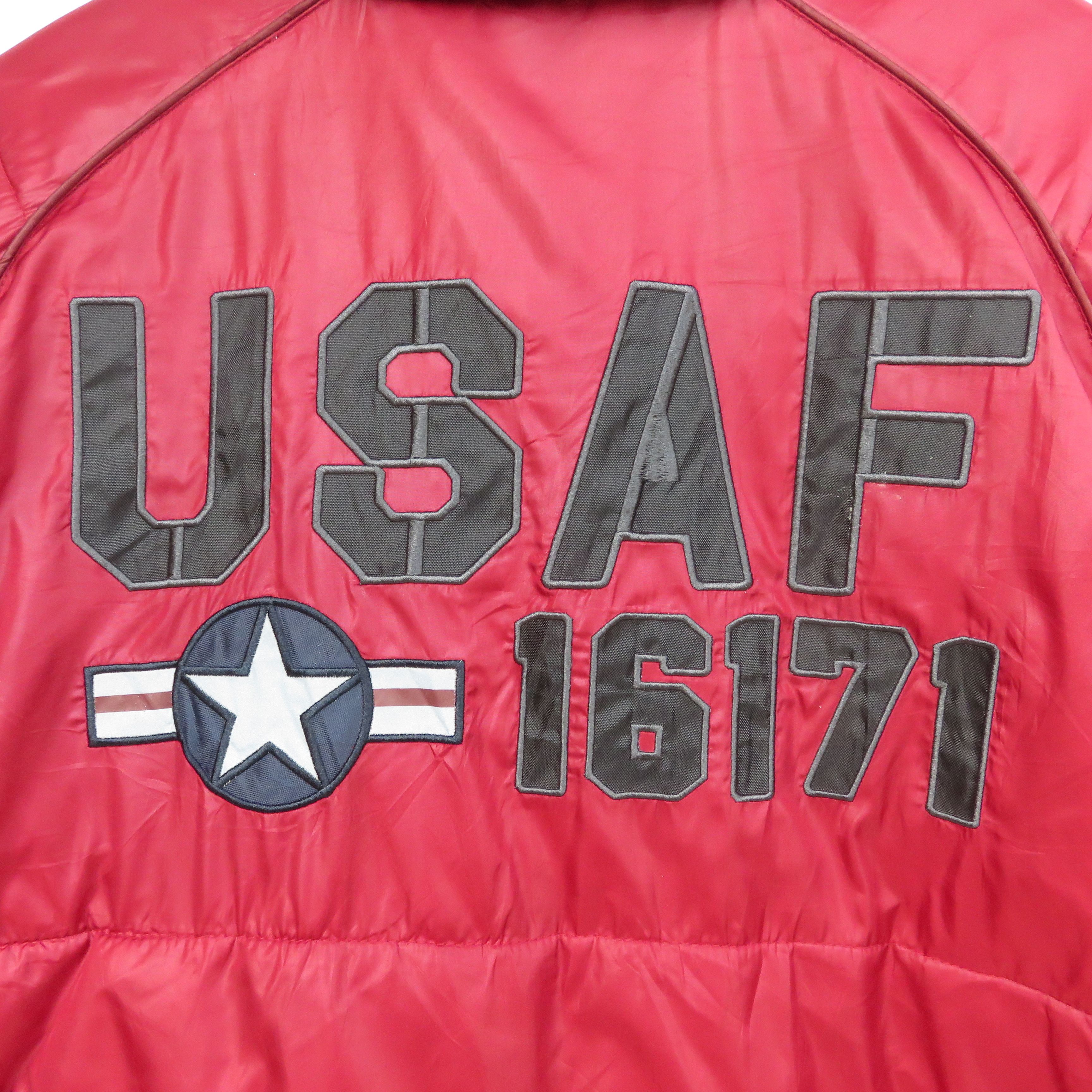 Avirex Avirex US Air Force Puffer Down Embroidered Jacket Size US XXL / EU 58 / 5 - 3 Thumbnail
