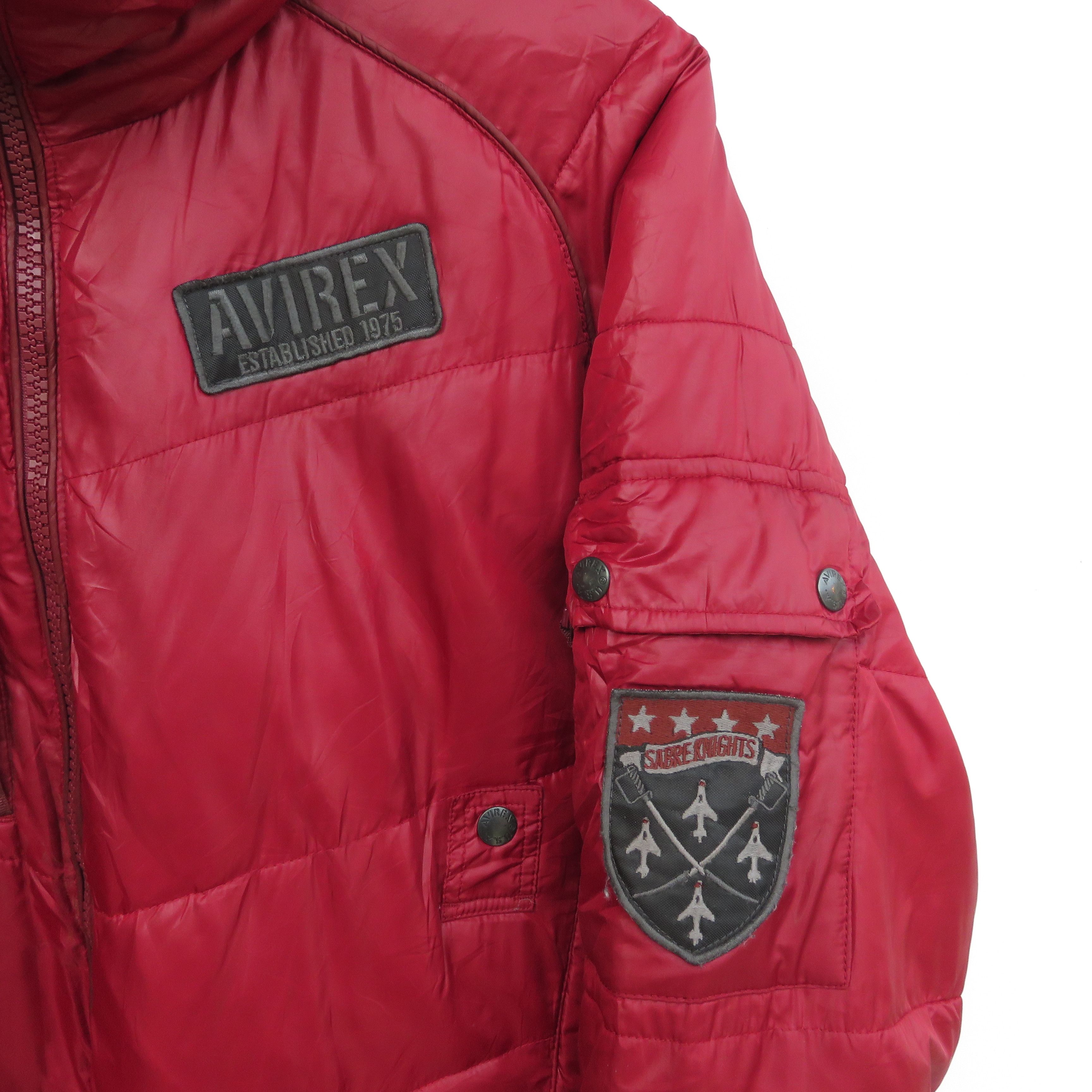 Avirex Avirex US Air Force Puffer Down Embroidered Jacket Size US XXL / EU 58 / 5 - 6 Thumbnail
