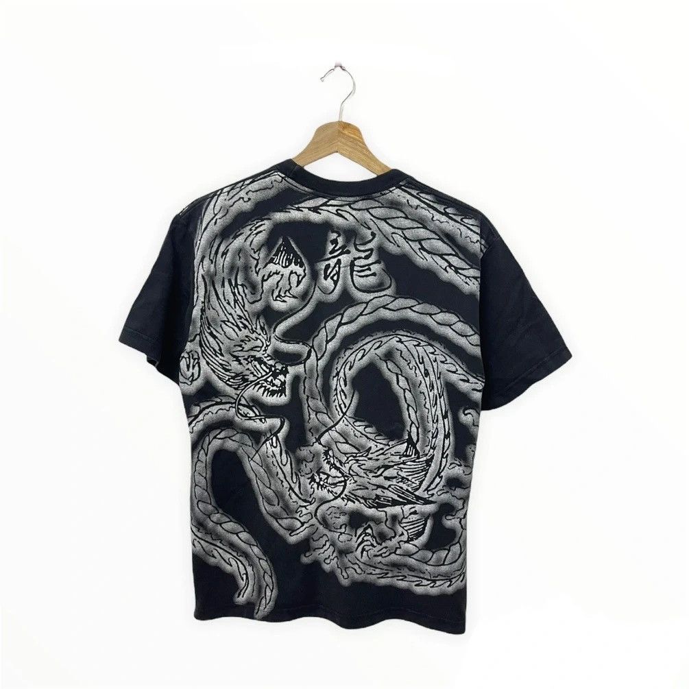 Dragonfly × Japanese Brand × Vintage Vintage Grasshitter Dragonfly Big Logo Tee Size US S / EU 44-46 / 1 - 1 Thumbnail