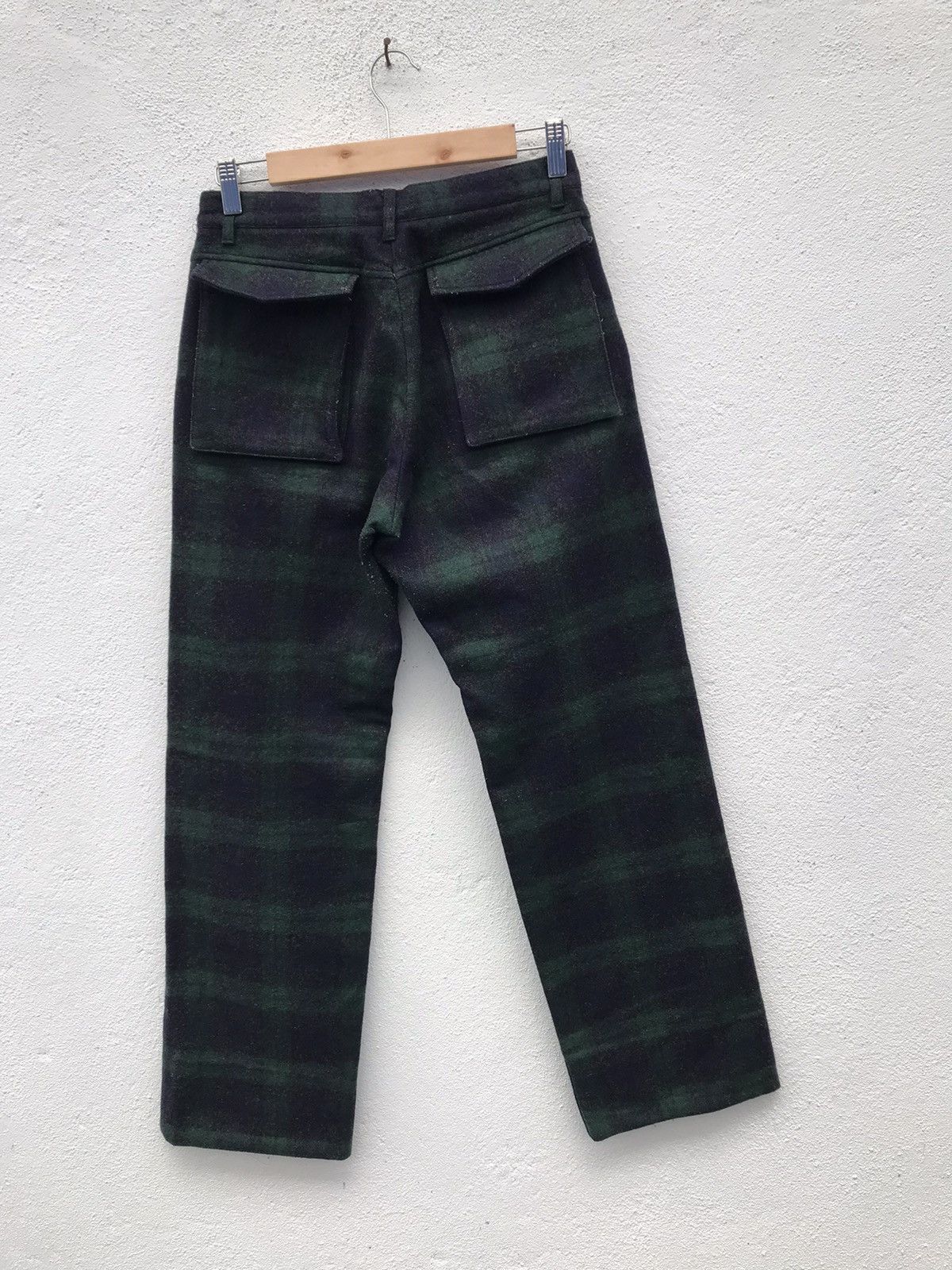 Japanese Brand Made In Japan Atelier SAB for Men Wool Cargo Pocket Pants Size US 27 - 7 Thumbnail