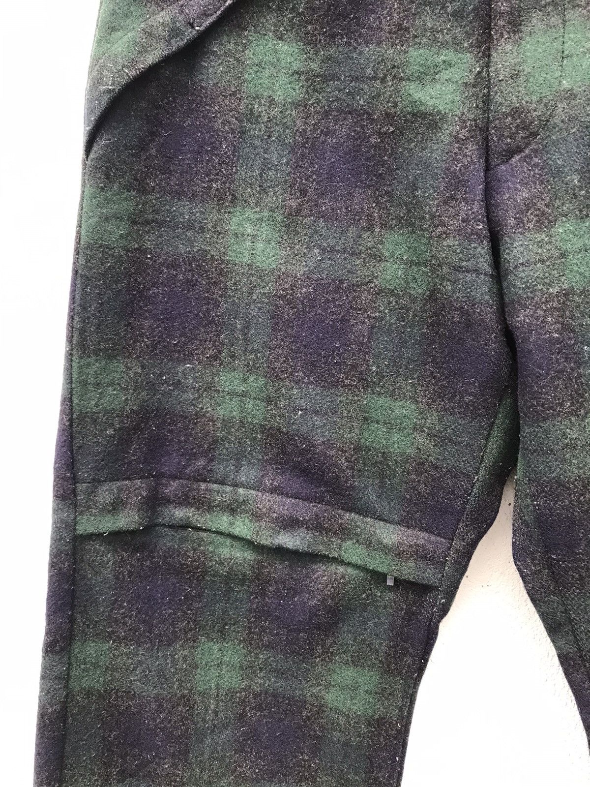Japanese Brand Made In Japan Atelier SAB for Men Wool Cargo Pocket Pants Size US 27 - 3 Thumbnail