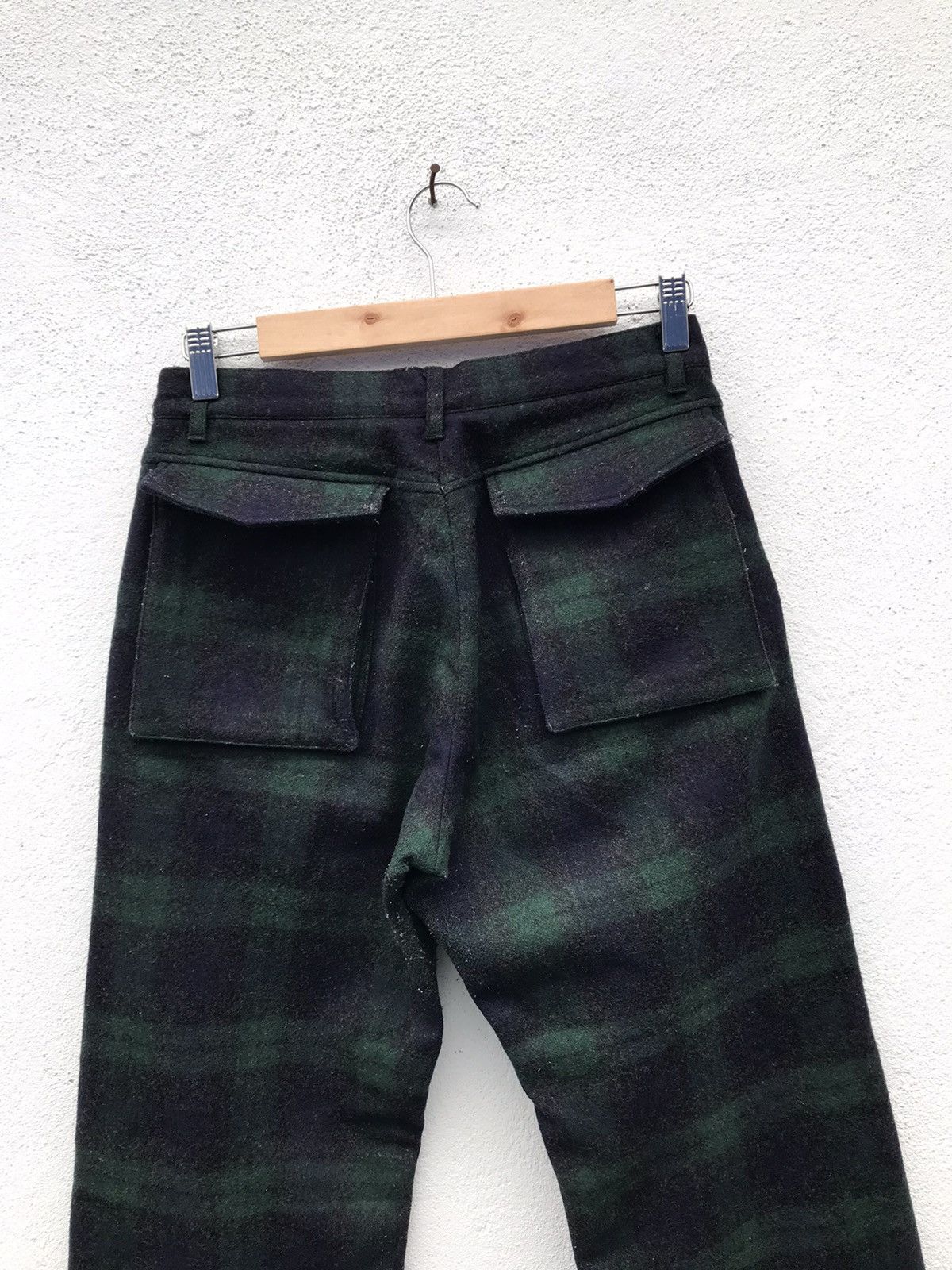 Japanese Brand Made In Japan Atelier SAB for Men Wool Cargo Pocket Pants Size US 27 - 8 Thumbnail
