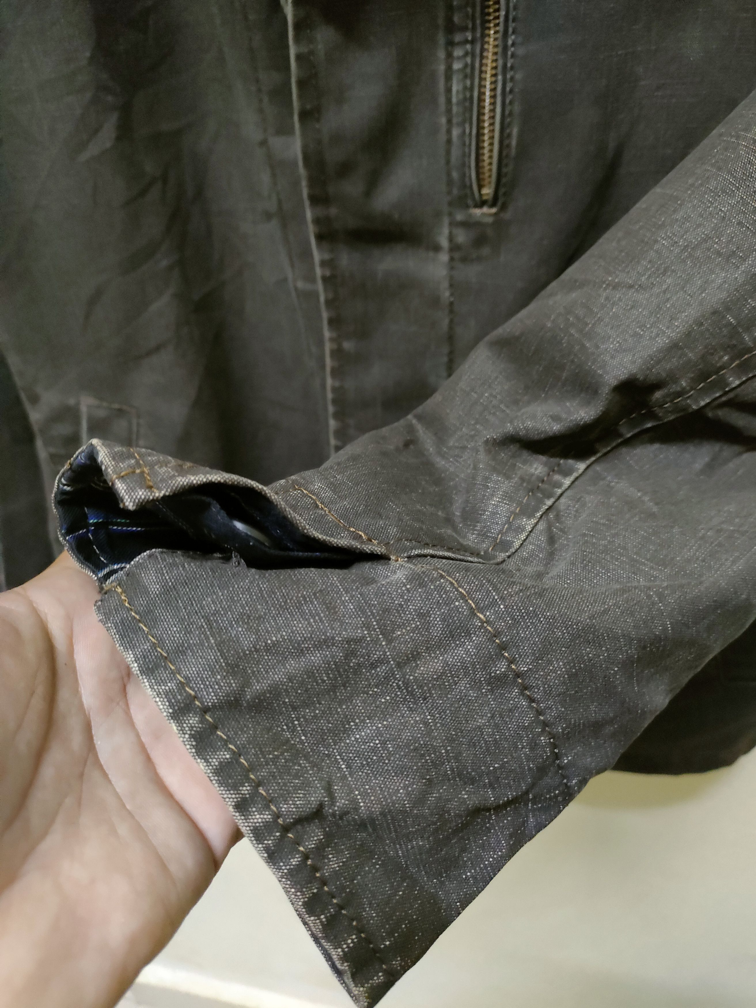 Boycott × Japanese Brand Boycott Waxed Cotton Jacket Size US M / EU 48-50 / 2 - 6 Thumbnail