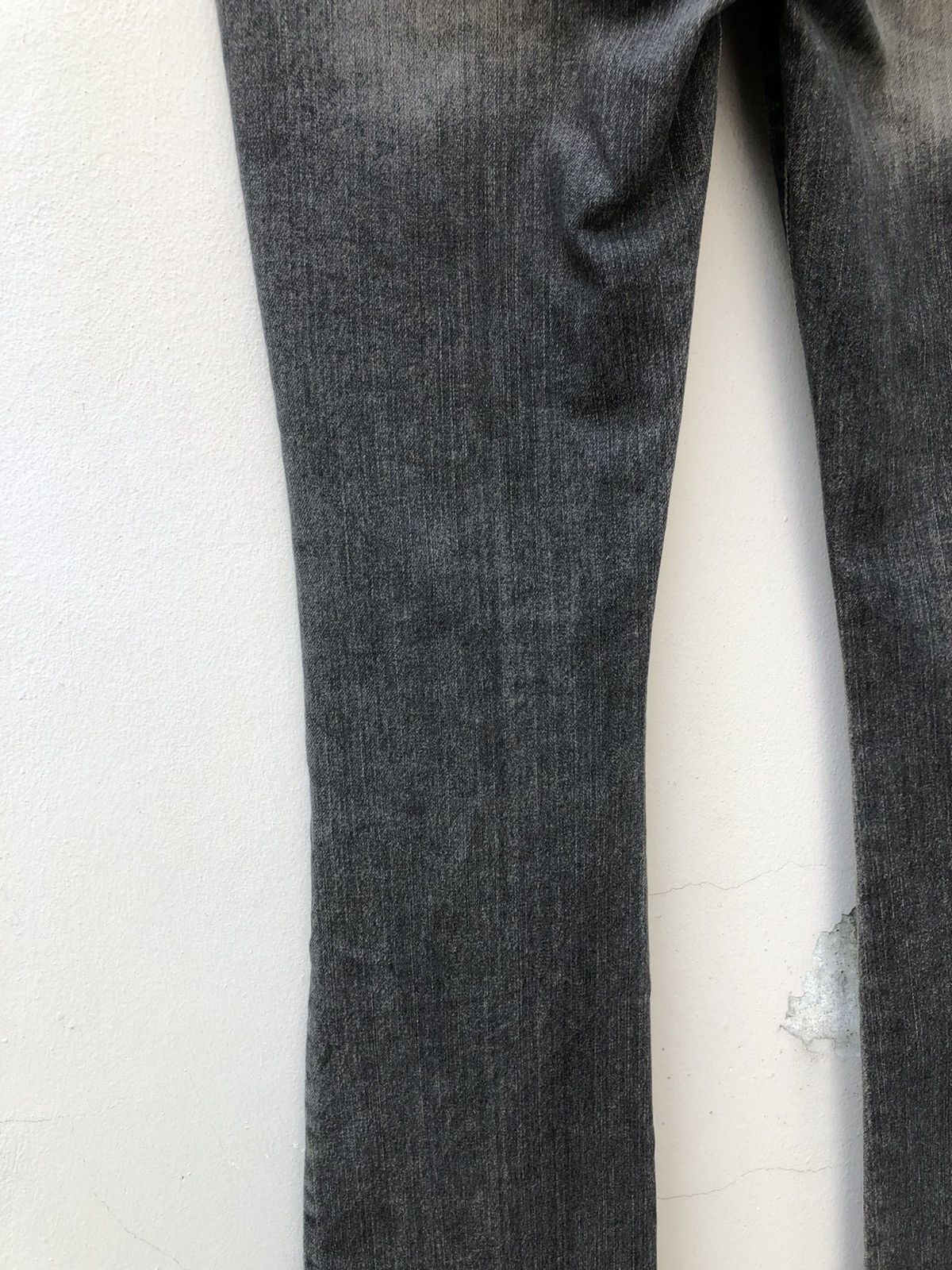 Vintage Vintage Mash Mania Japan Dragon Paint Denim Flare Jeans Size US 29 - 14 Thumbnail