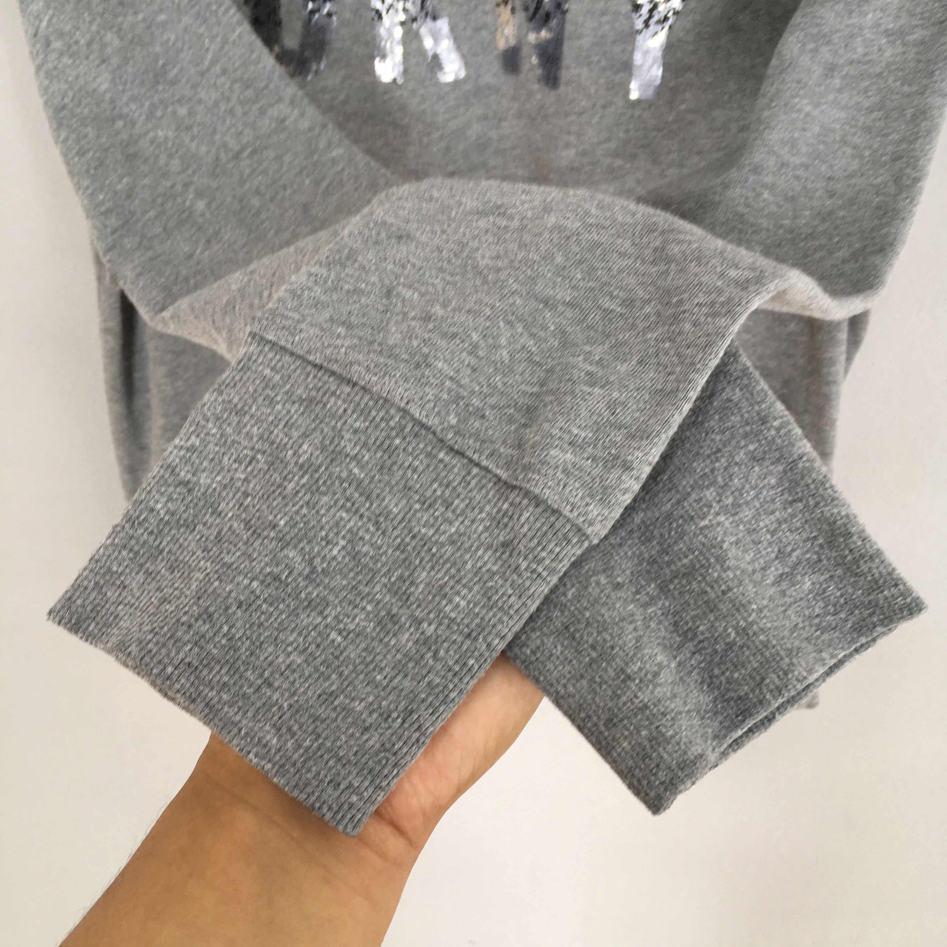 DKNY × Vintage Vintage Dkny Jeans Gray Sweatshirt Medium Size US M / EU 48-50 / 2 - 5 Thumbnail