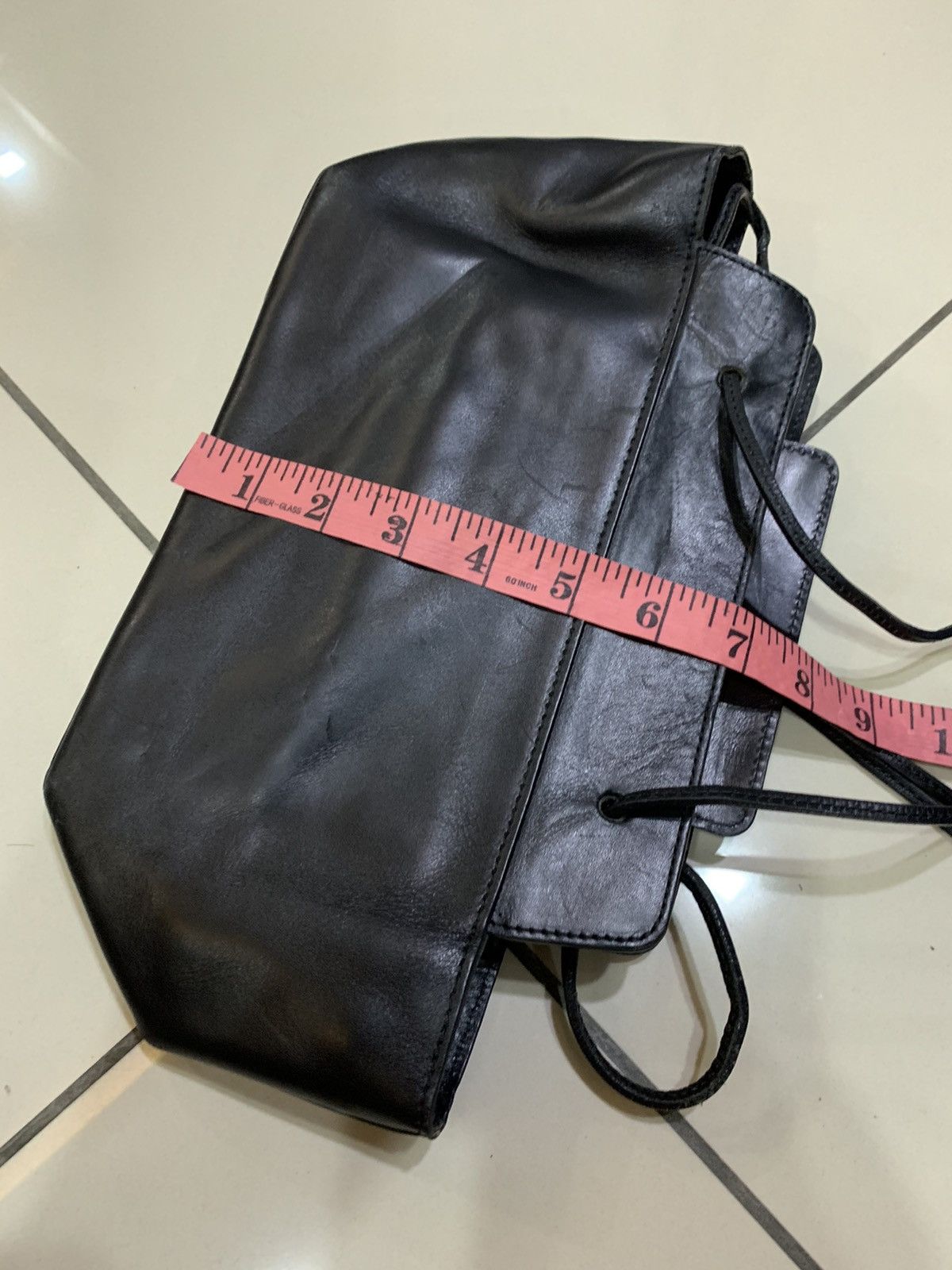 Japanese Brand TIDI DAY AND AUGUST FULL LEATHER BAG Size ONE SIZE - 7 Thumbnail