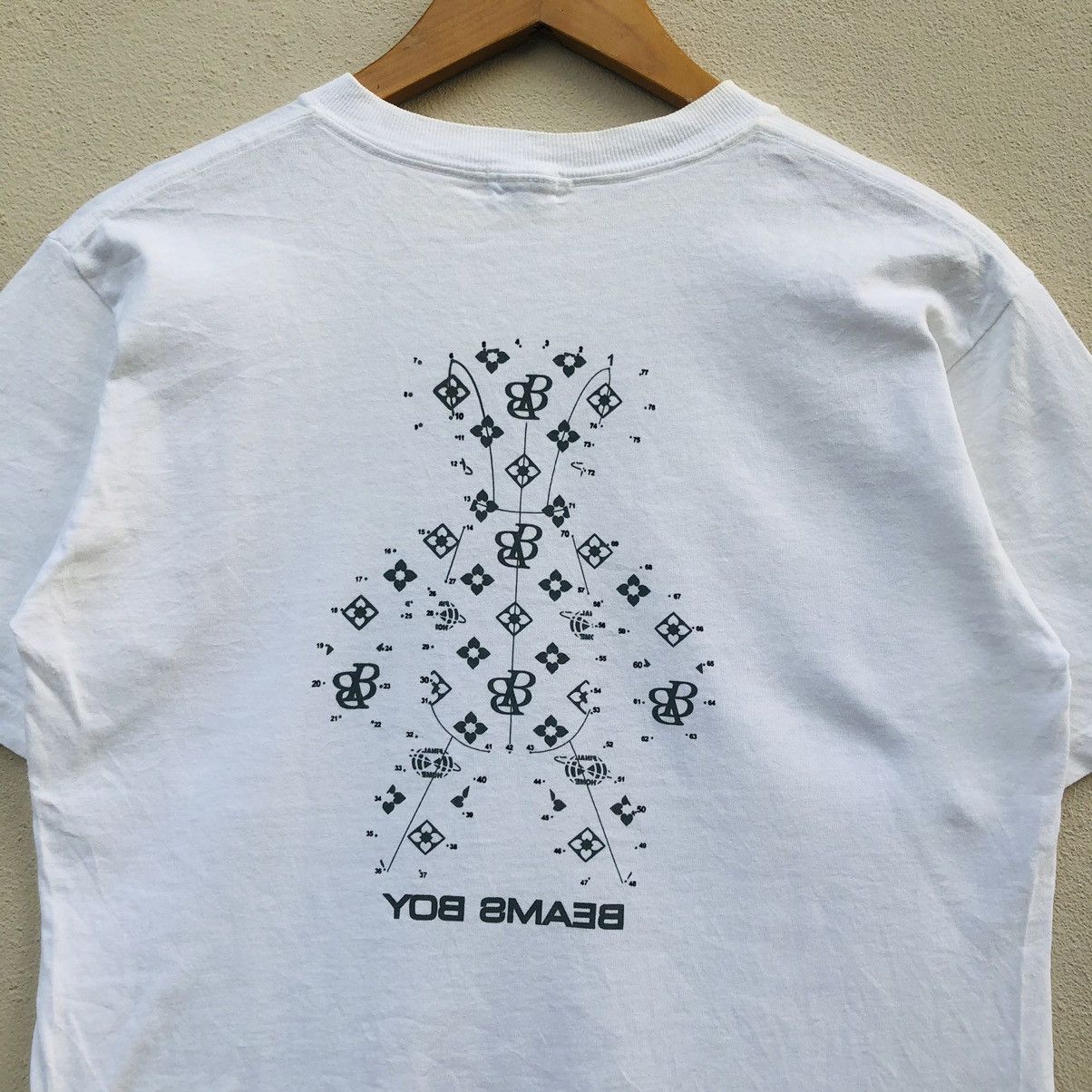 Final Home FINAL HOME X BEAMS BOY BEAR MONOGRAM DESIGN T-SHIRT Size US XS / EU 42 / 0 - 6 Thumbnail