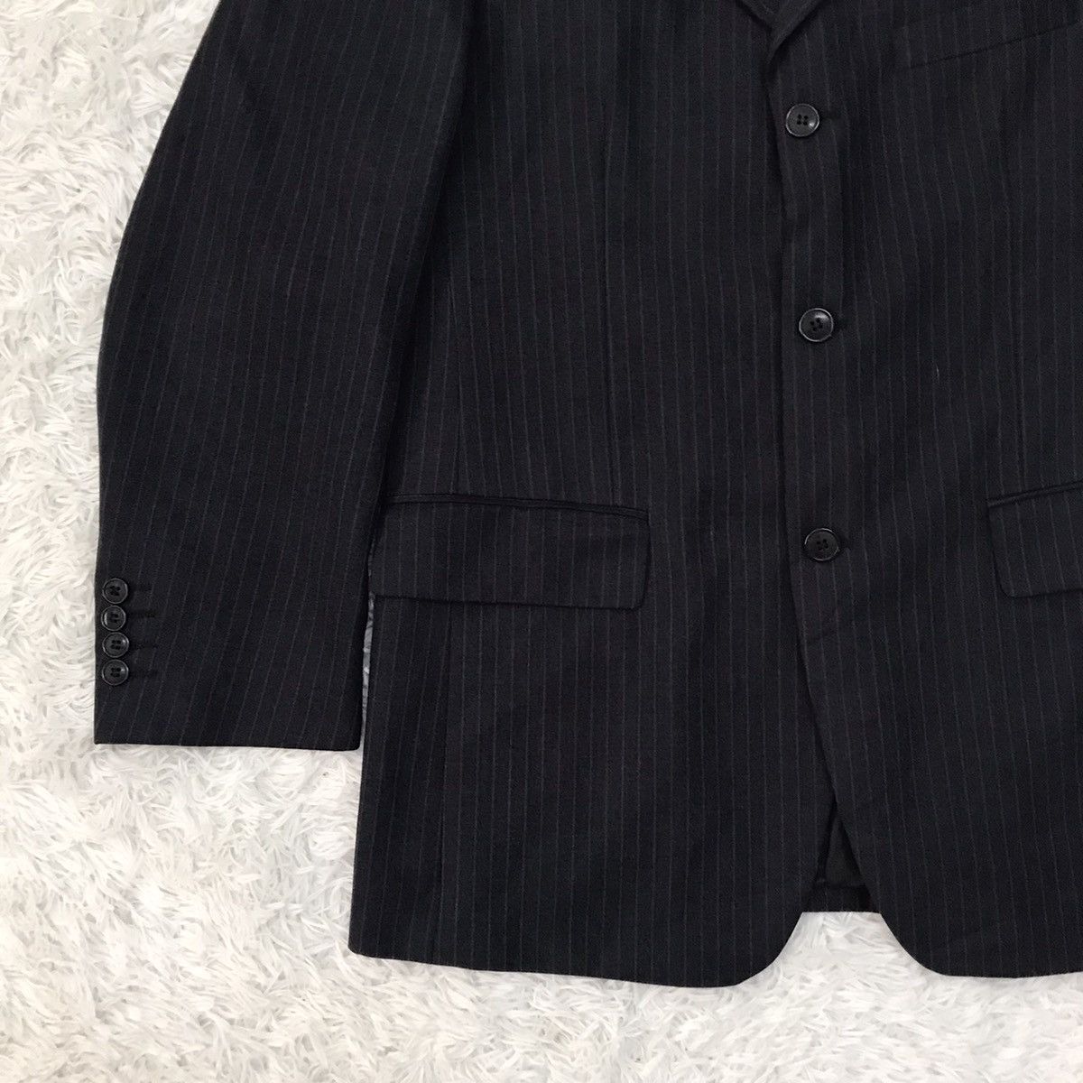 Armani Giorgio Armani Stripes Jacket Coat Size US M / EU 48-50 / 2 - 3 Thumbnail
