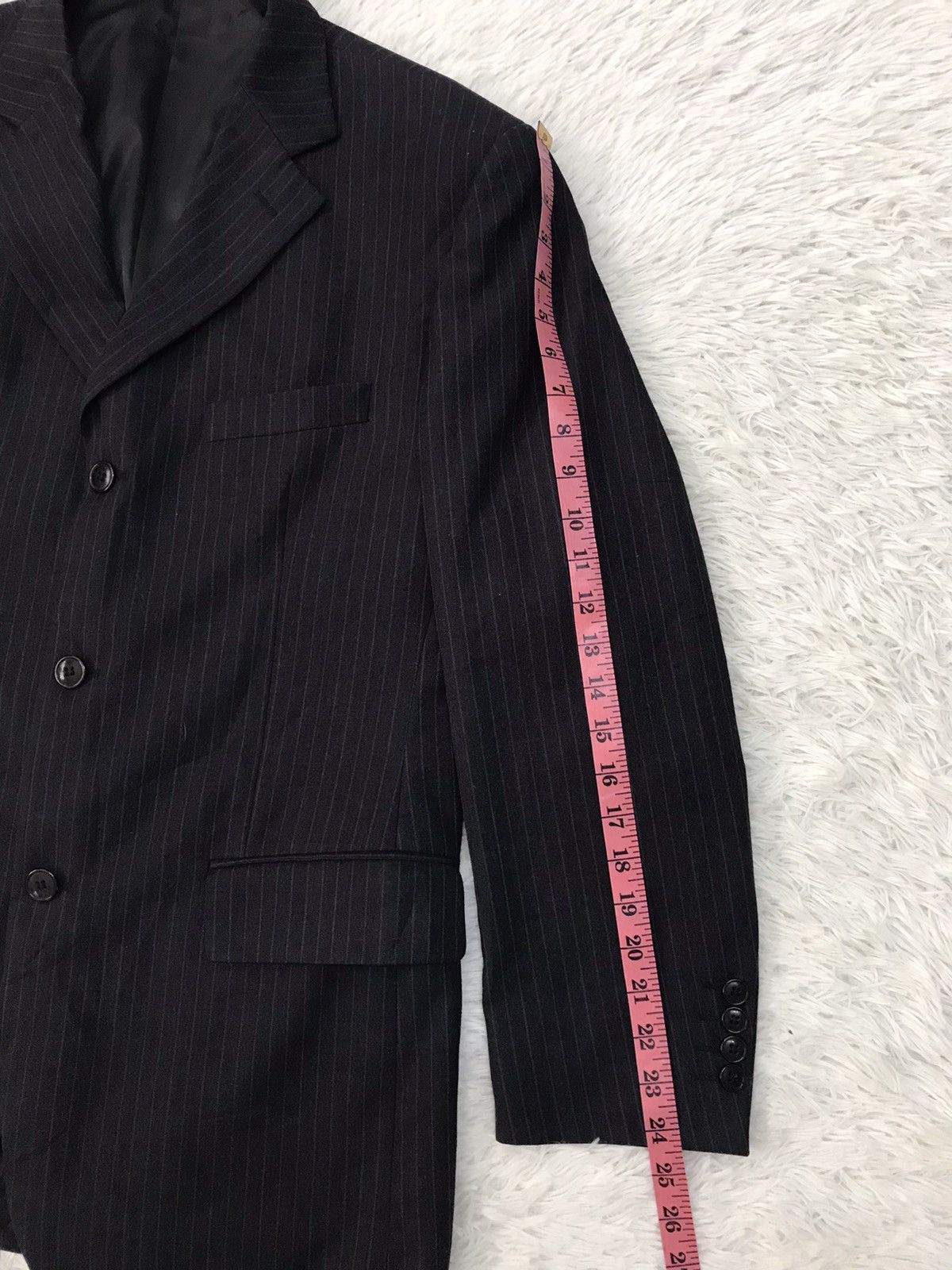 Armani Giorgio Armani Stripes Jacket Coat Size US M / EU 48-50 / 2 - 21 Thumbnail