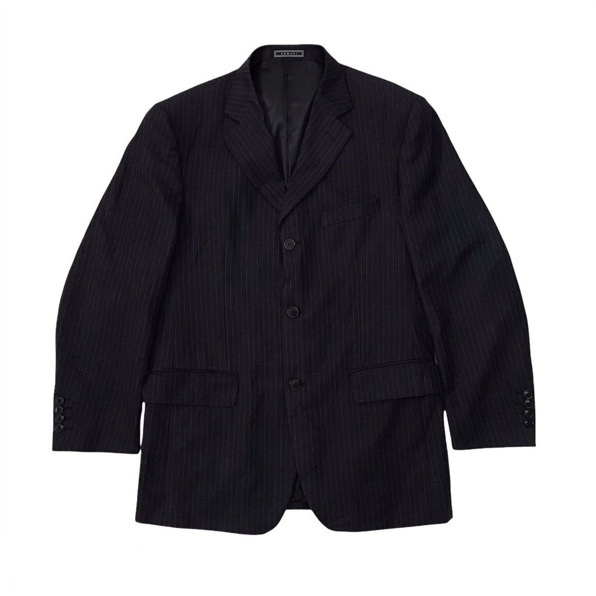 Armani Giorgio Armani Stripes Jacket Coat Size US M / EU 48-50 / 2 - 1 Thumbnail
