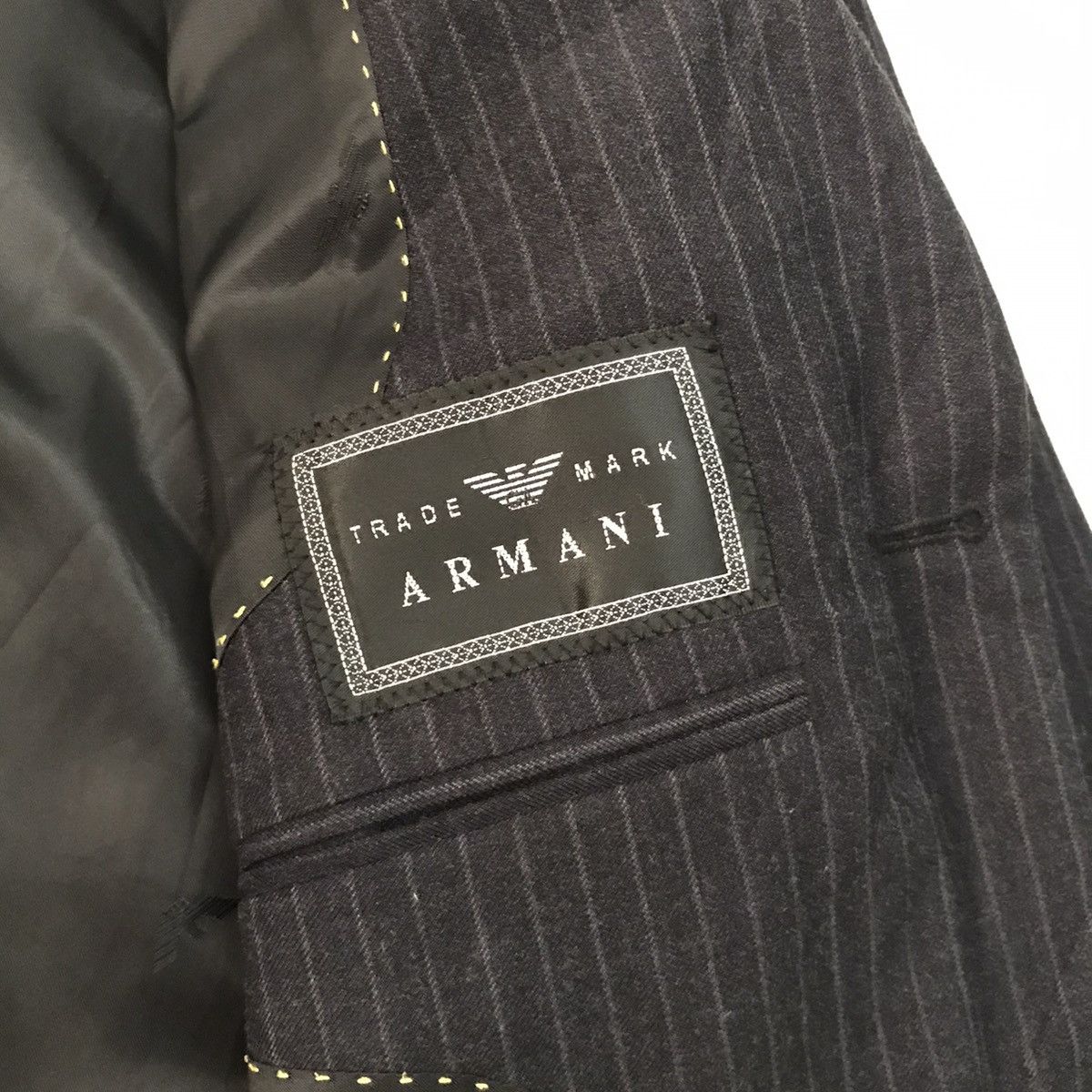 Armani Giorgio Armani Stripes Jacket Coat Size US M / EU 48-50 / 2 - 17 Thumbnail