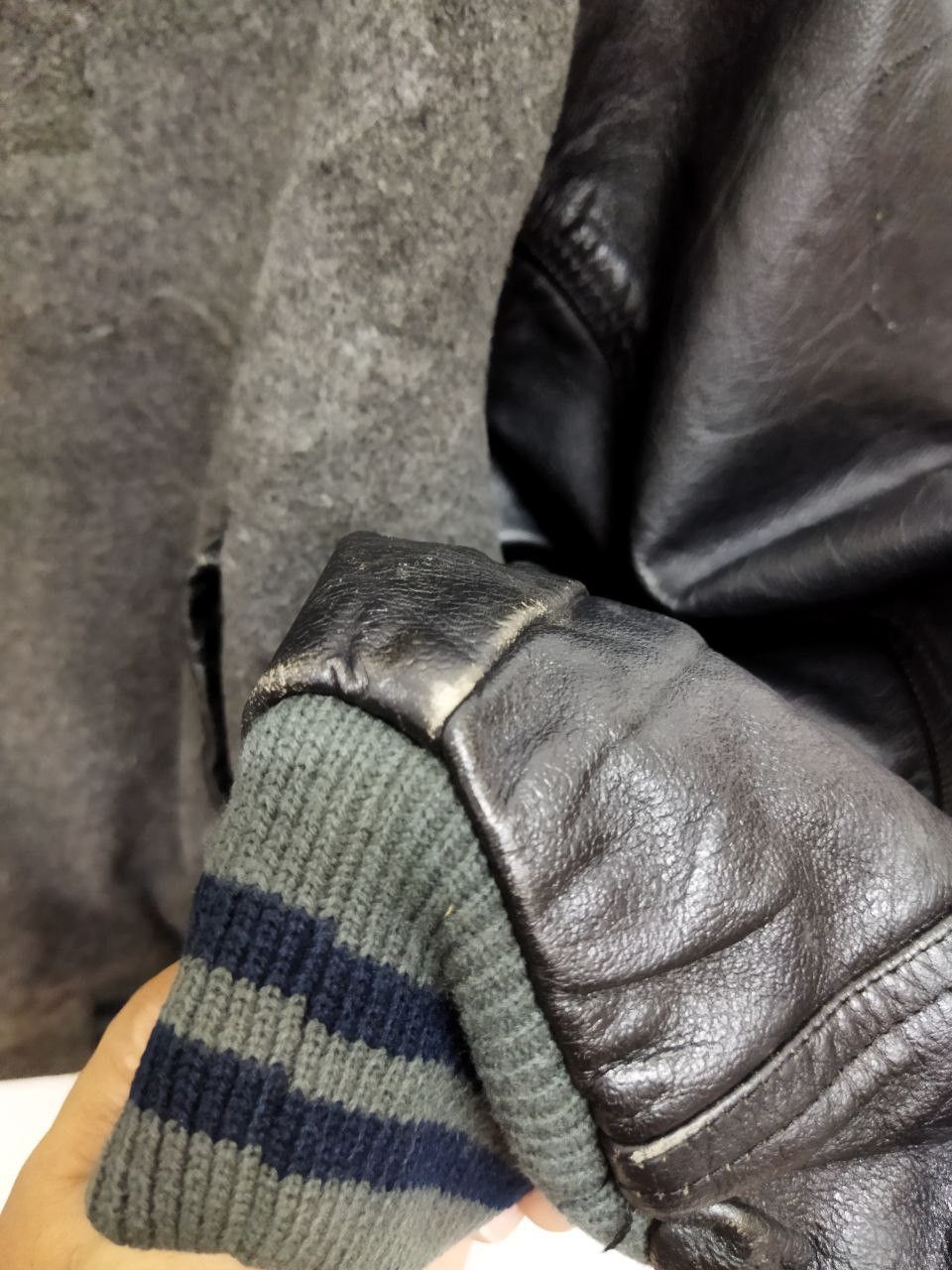 Japanese Brand Vintage Kearney House Wool+Leather Varsity Jacket Size US M / EU 48-50 / 2 - 6 Thumbnail