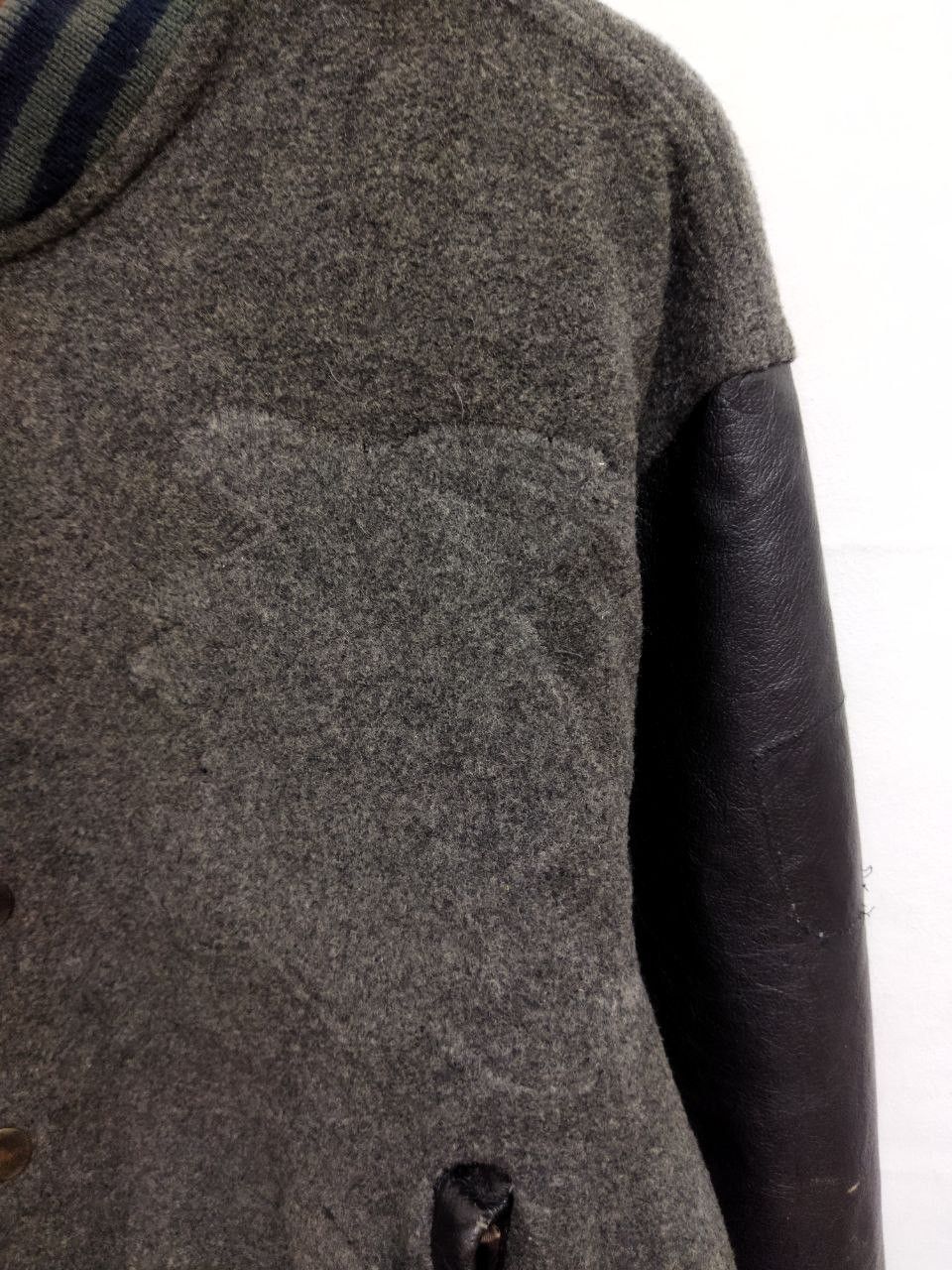 Japanese Brand Vintage Kearney House Wool+Leather Varsity Jacket Size US M / EU 48-50 / 2 - 11 Thumbnail