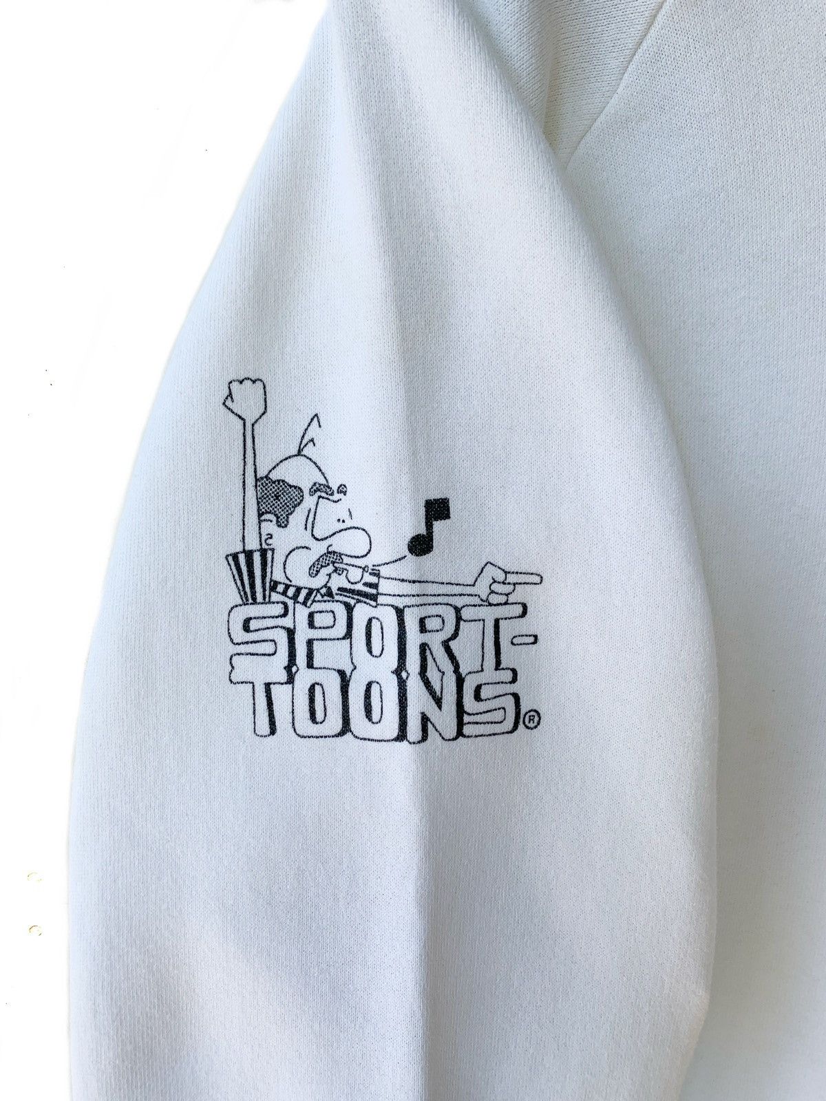 Fruit Of The Loom RARE⚡️1988 Fruit Of The Loom Sports Toon Sweatshirt Size US XL / EU 56 / 4 - 6 Thumbnail