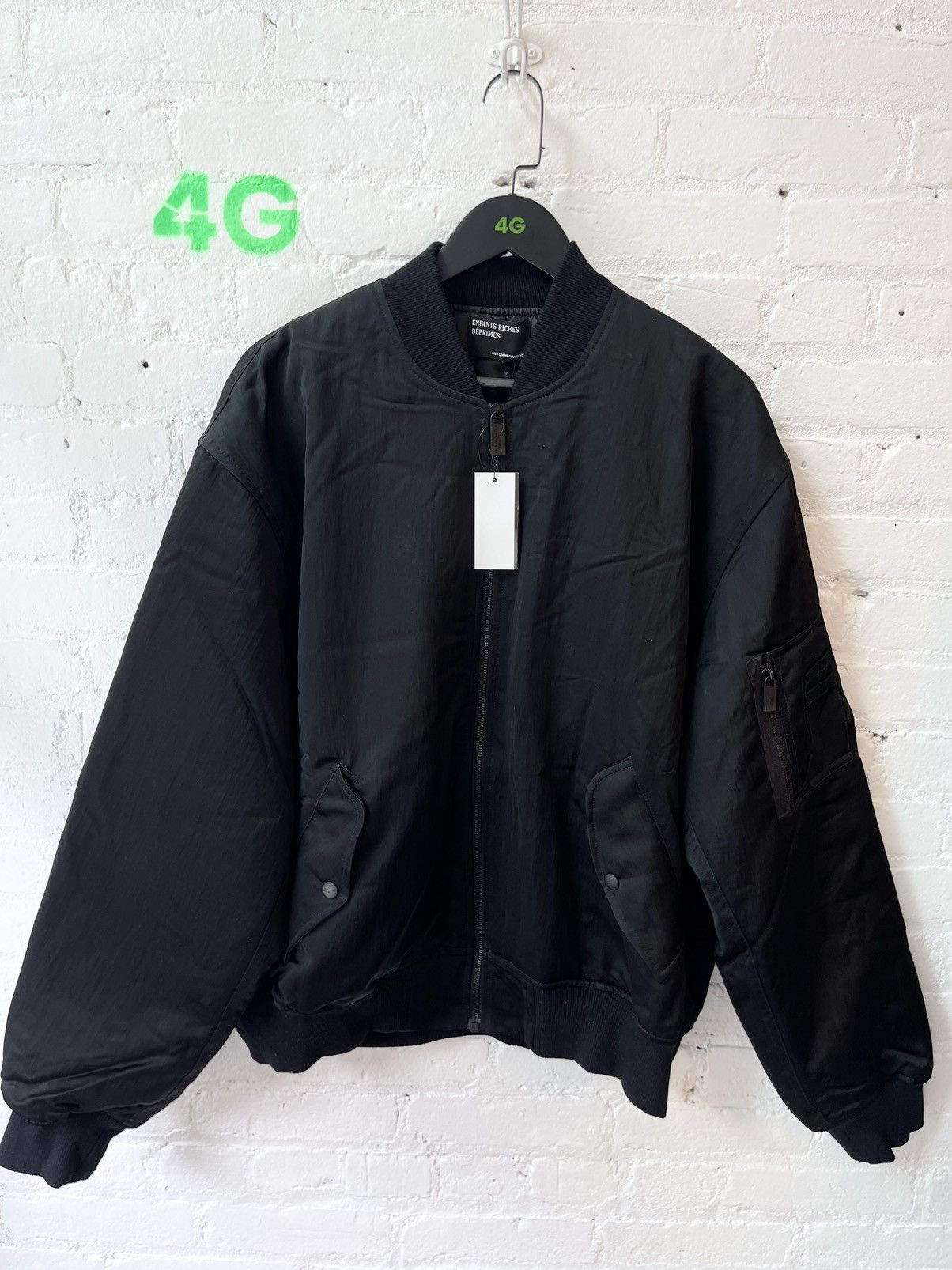Enfants Riches Deprimes ERD BLACK BOMBER JACKET PUFFY Size US L / EU 52-54 / 3 - 2 Thumbnail