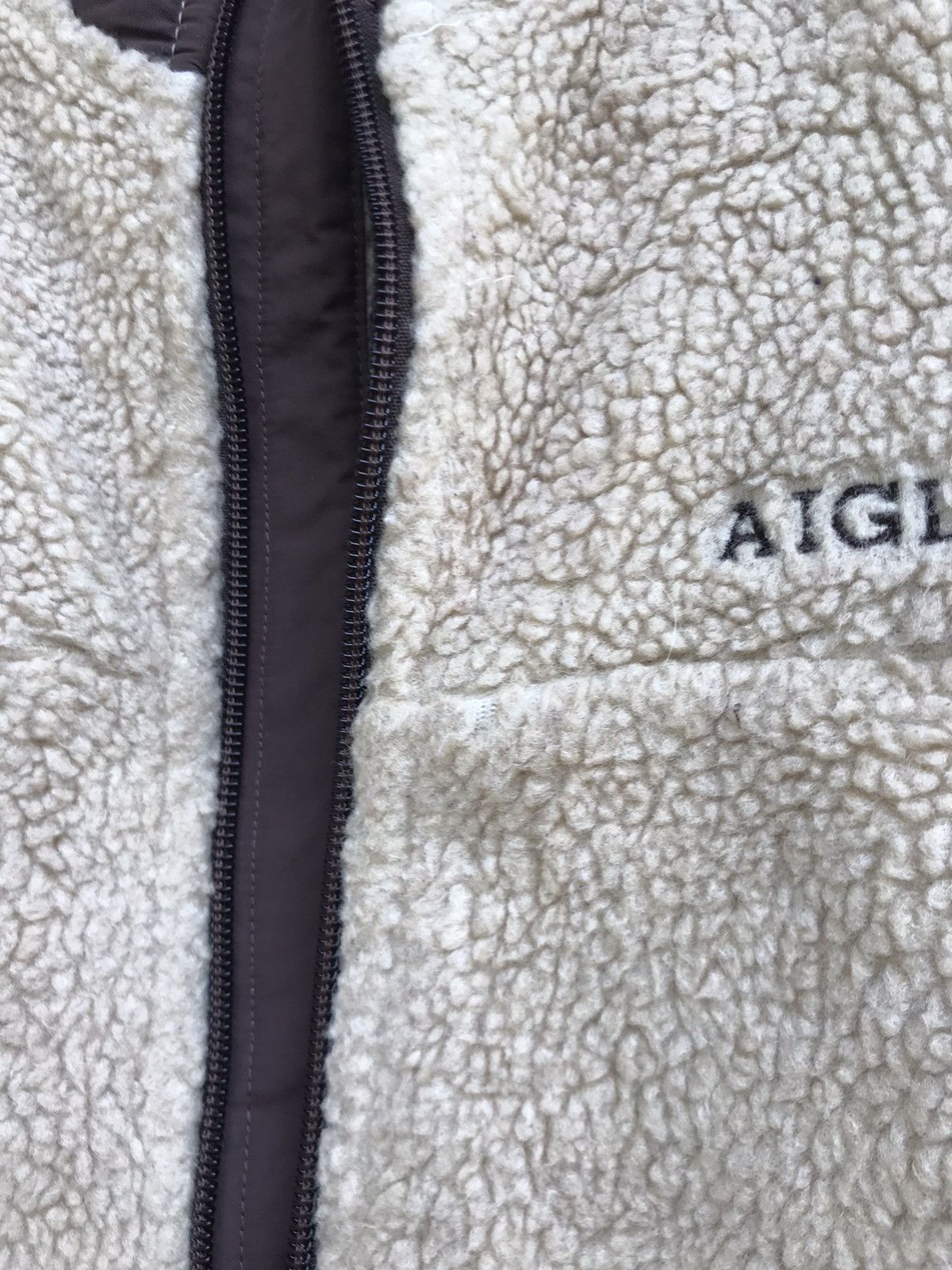 Aigle Vintage Aigle Sherpa Fleece Jacket Size US S / EU 44-46 / 1 - 15 Thumbnail