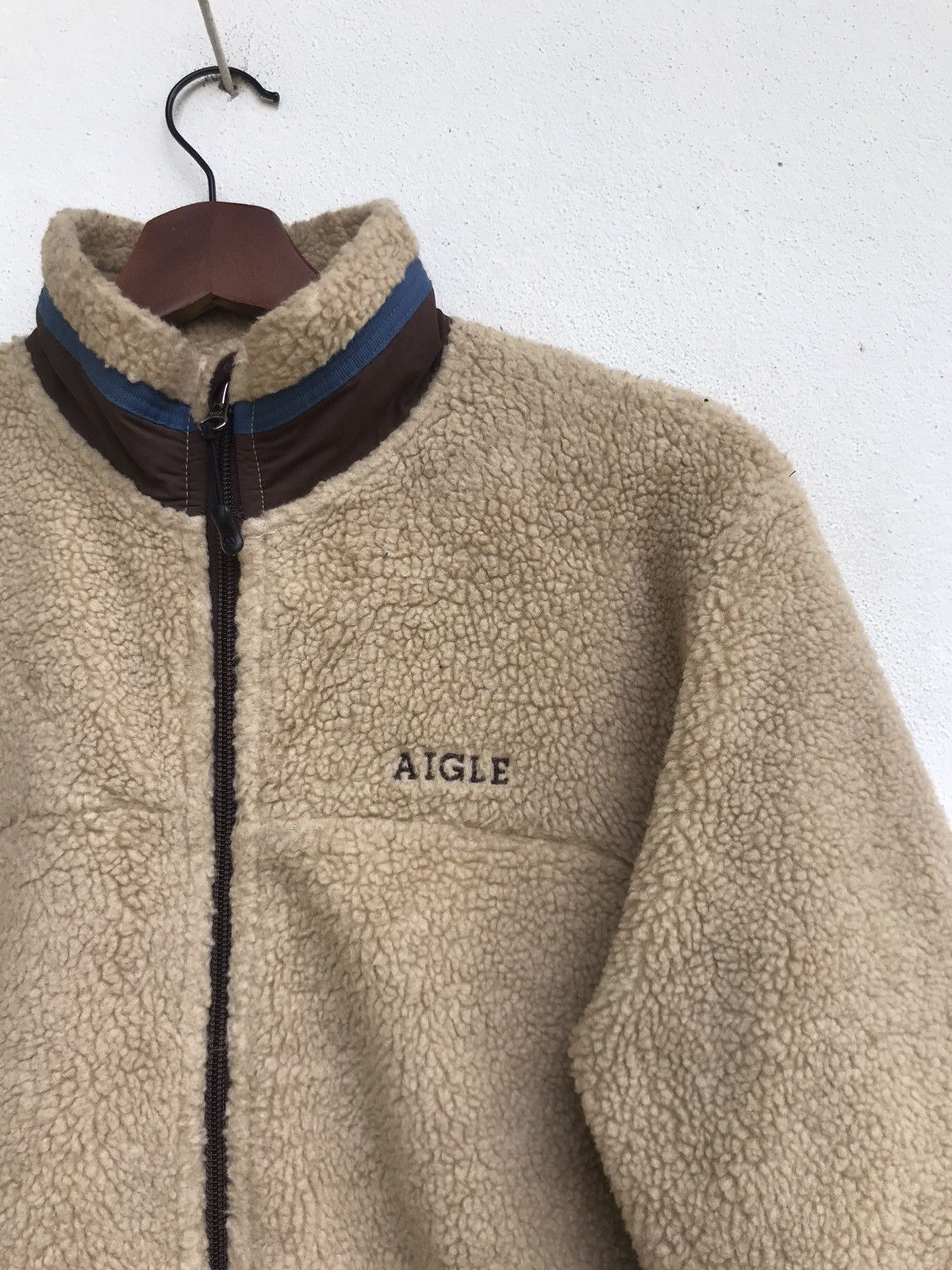 Aigle Vintage Aigle Sherpa Fleece Jacket Size US S / EU 44-46 / 1 - 2 Thumbnail