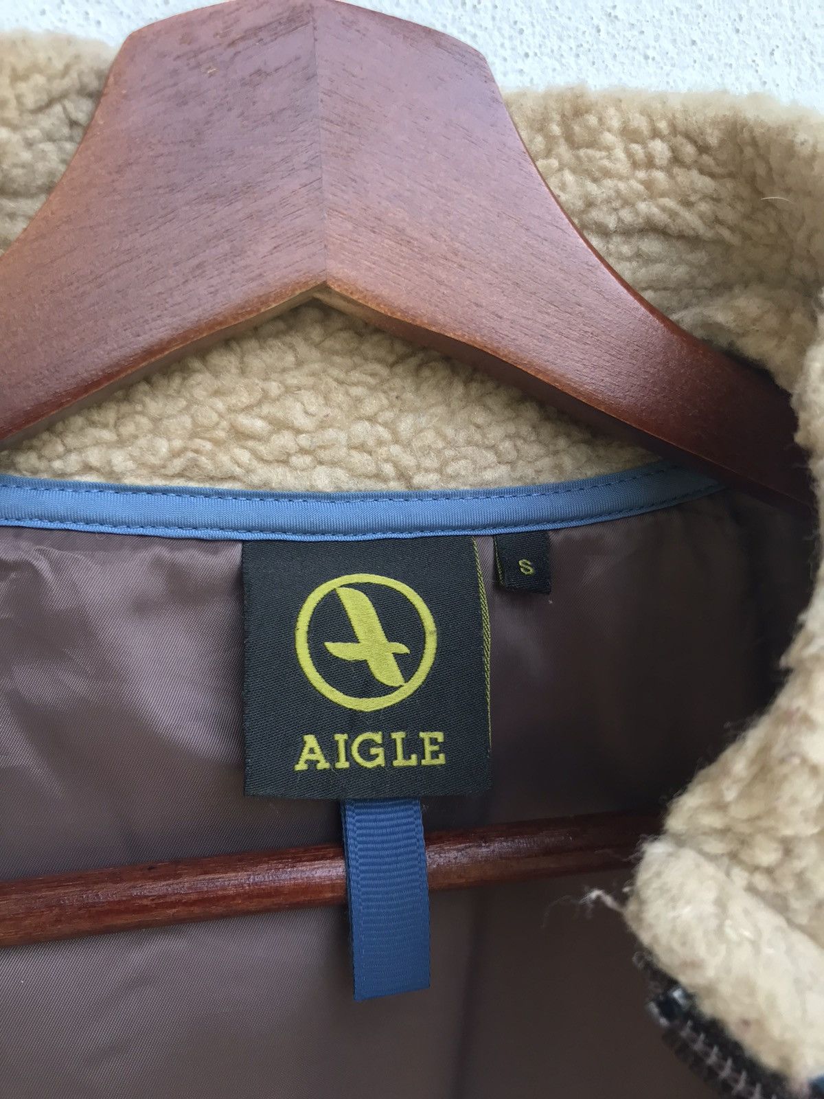 Aigle Vintage Aigle Sherpa Fleece Jacket Size US S / EU 44-46 / 1 - 17 Thumbnail