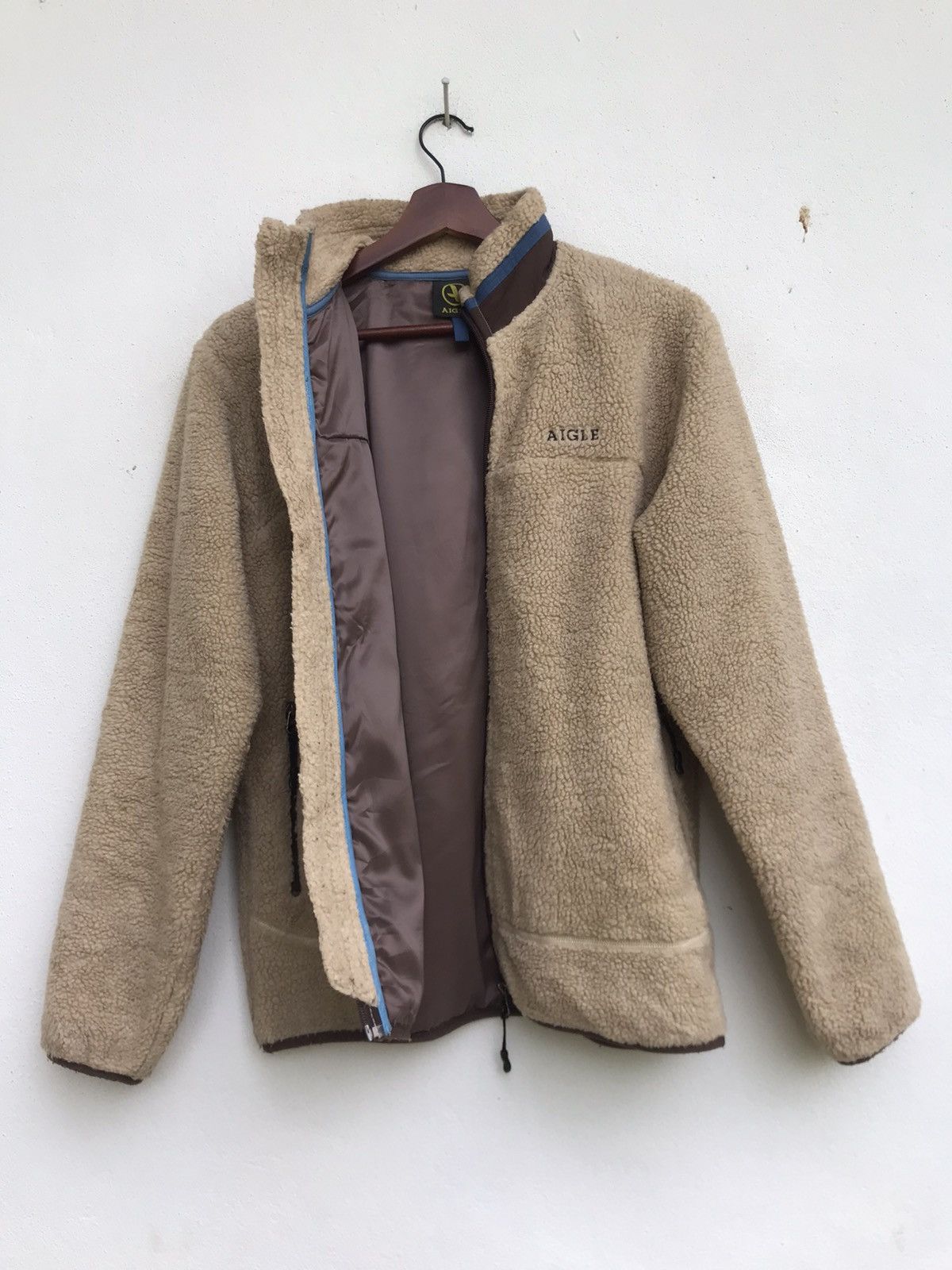 Aigle Vintage Aigle Sherpa Fleece Jacket Size US S / EU 44-46 / 1 - 9 Thumbnail