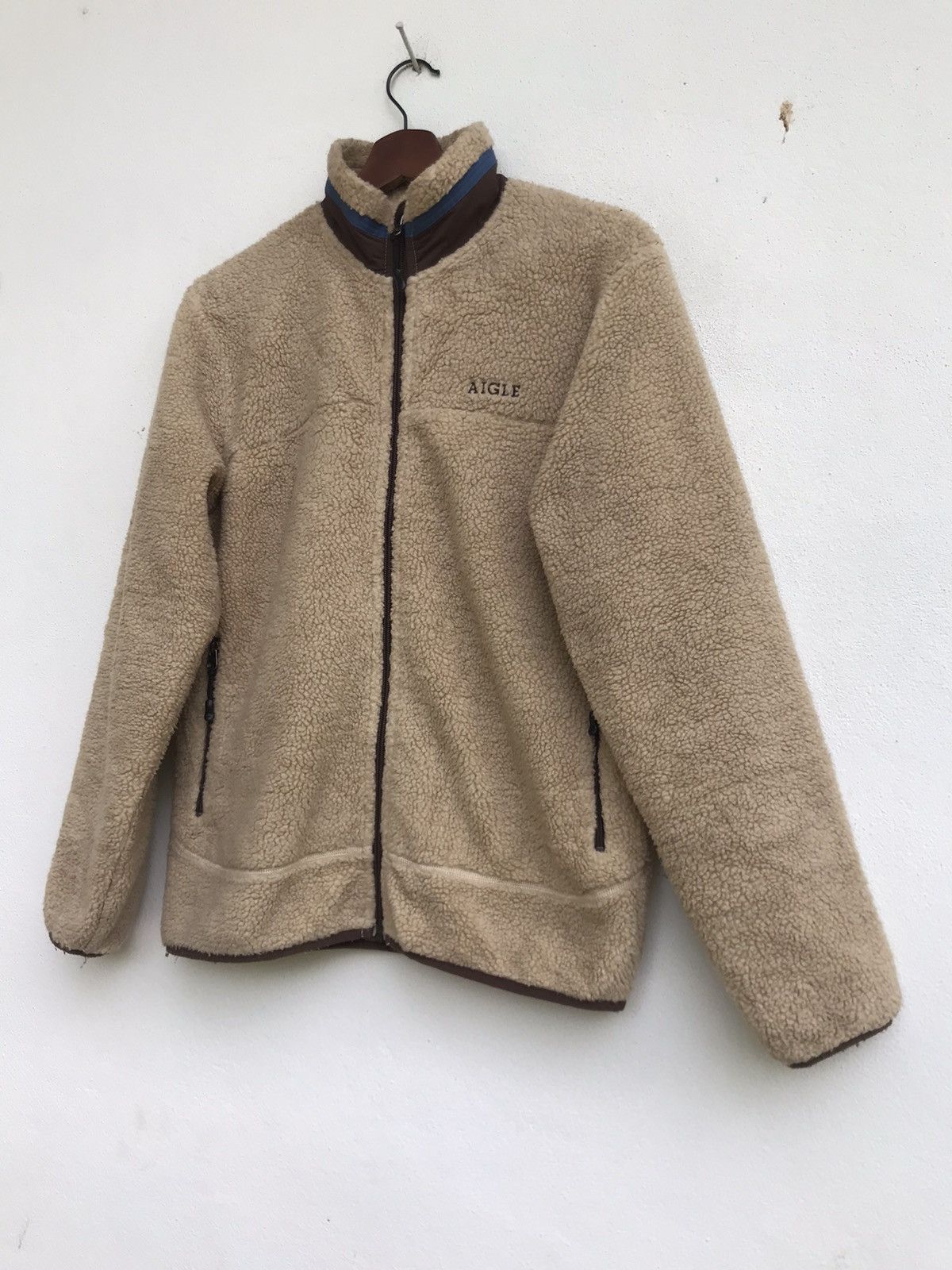 Aigle Vintage Aigle Sherpa Fleece Jacket Size US S / EU 44-46 / 1 - 3 Thumbnail
