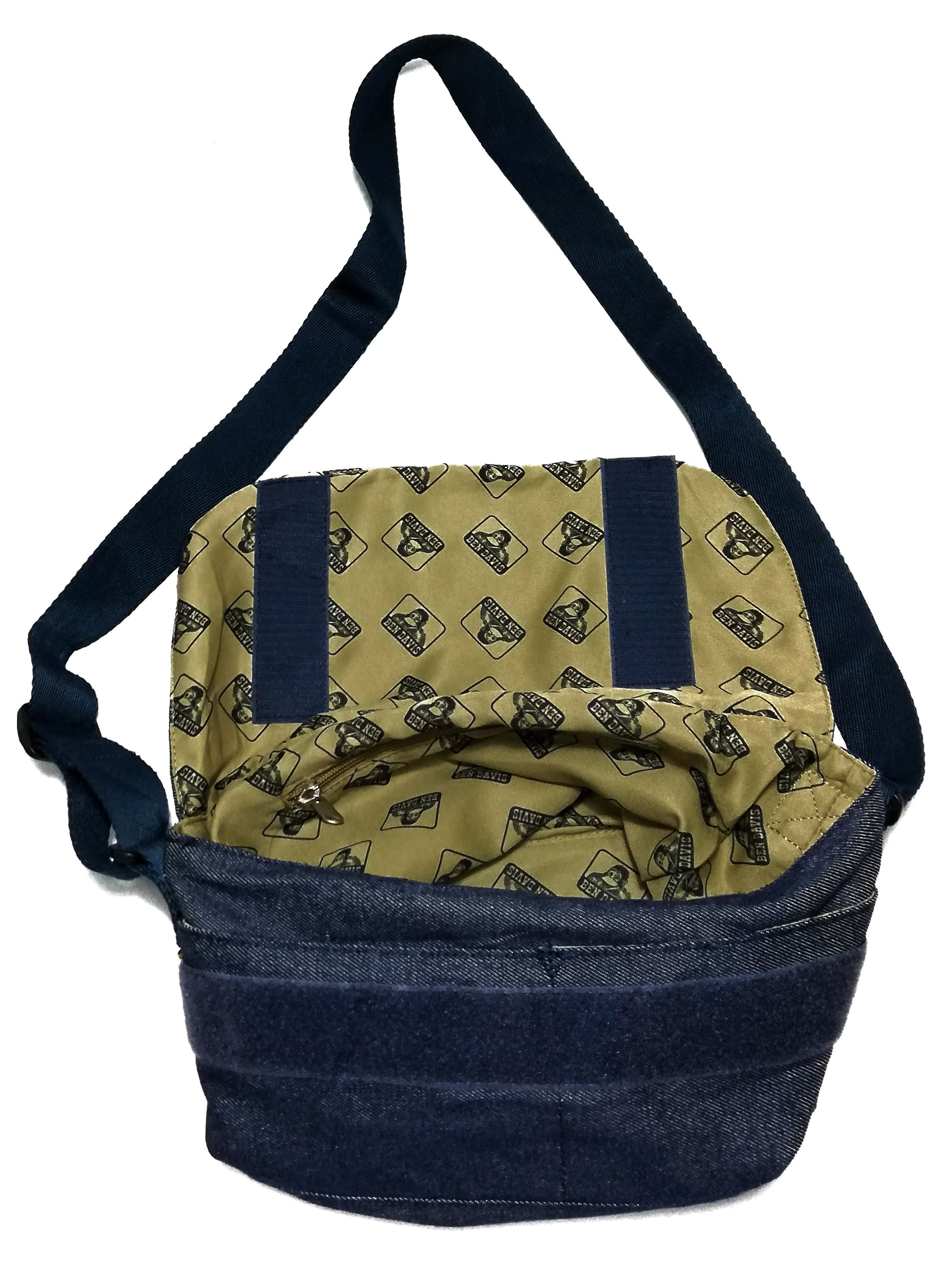 Ben Davis 🔥Ben Davis Denim Blue Shoulder Crossbody Bag🔥 Size ONE SIZE - 5 Thumbnail