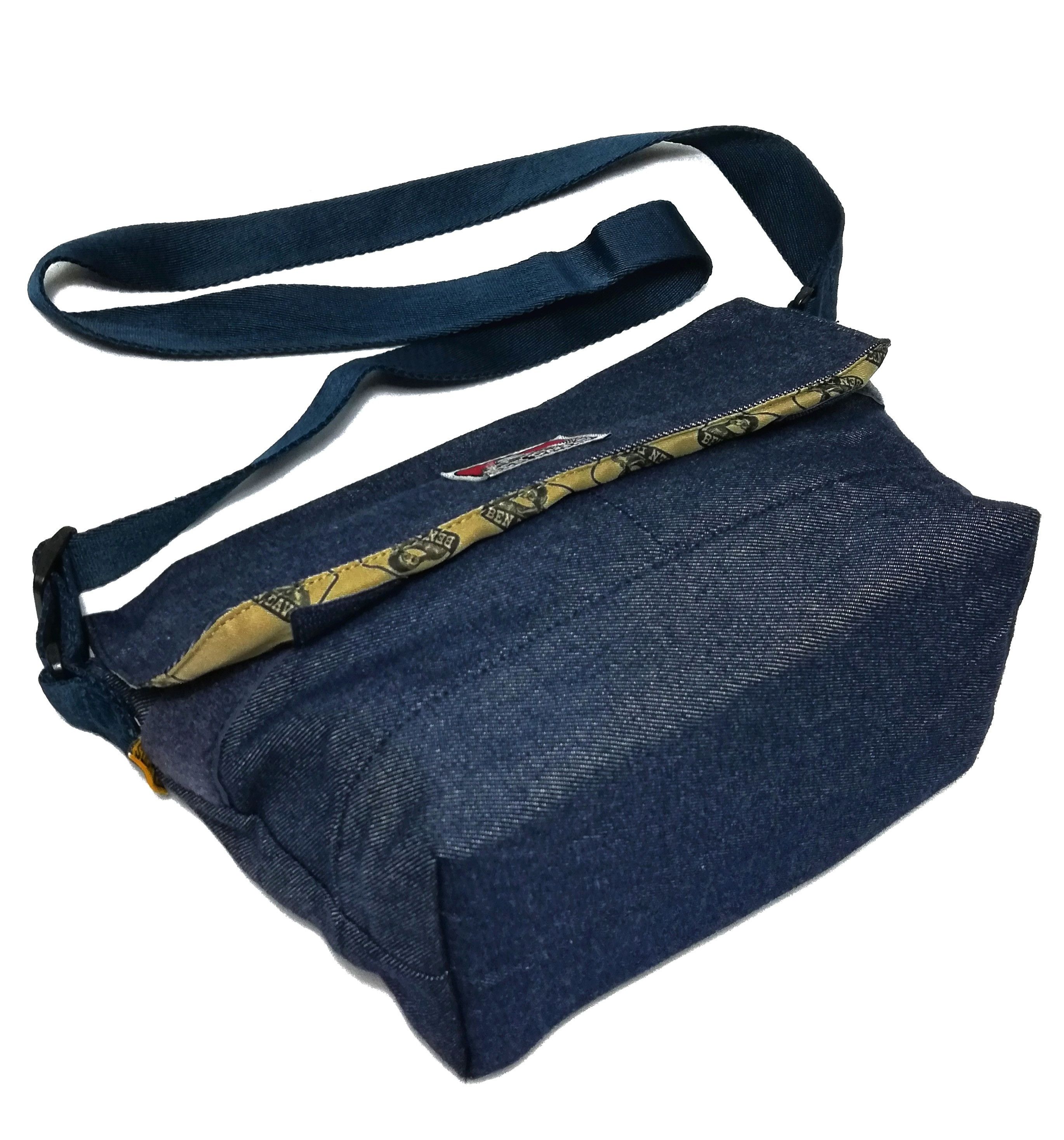 Ben Davis 🔥Ben Davis Denim Blue Shoulder Crossbody Bag🔥 Size ONE SIZE - 10 Thumbnail