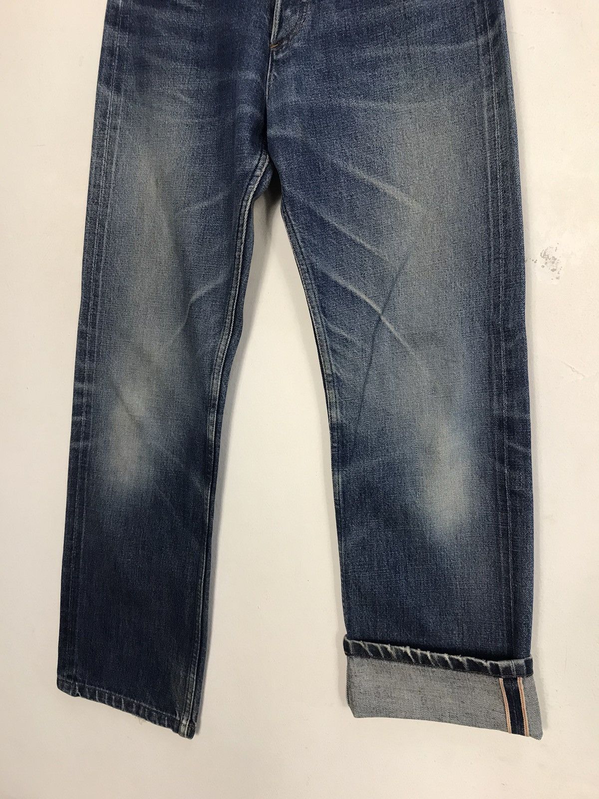 A.P.C. × Vintage A.P.C Rue De Fleurus Paris Selvedge Jeans Design Size US 28 / EU 44 - 5 Thumbnail