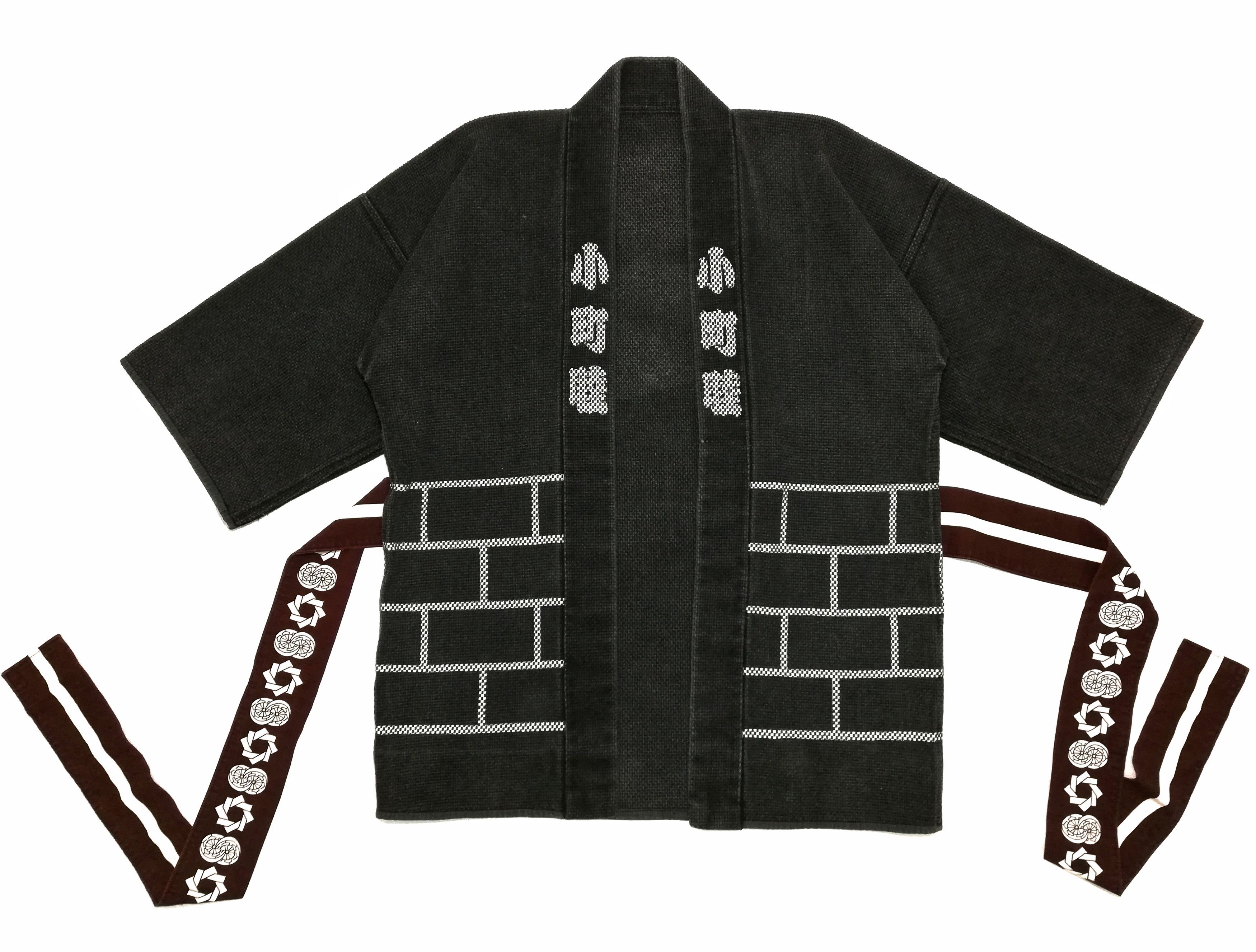 Art Comes First × Japanese Brand 🔥Sanjuro Happi Festival Haori Kimono Cardigan Wrap🔥 Size US M / EU 48-50 / 2 - 14 Thumbnail