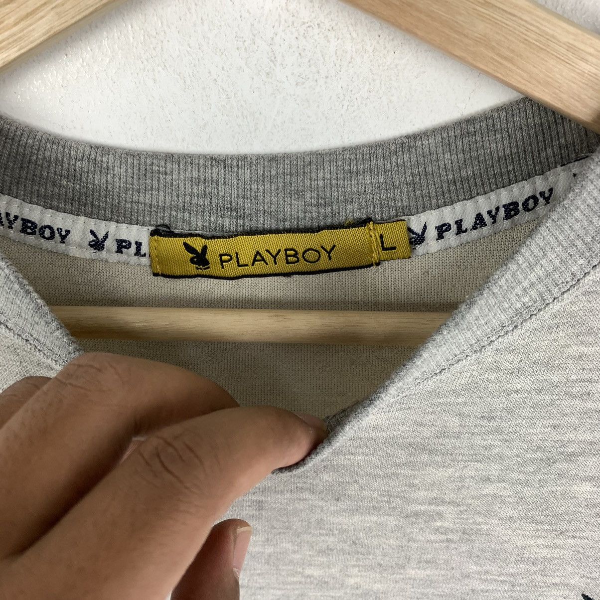 Playboy × Vintage Vintage Playboy Big Logo Embroidered Tshirt Size US L / EU 52-54 / 3 - 7 Thumbnail