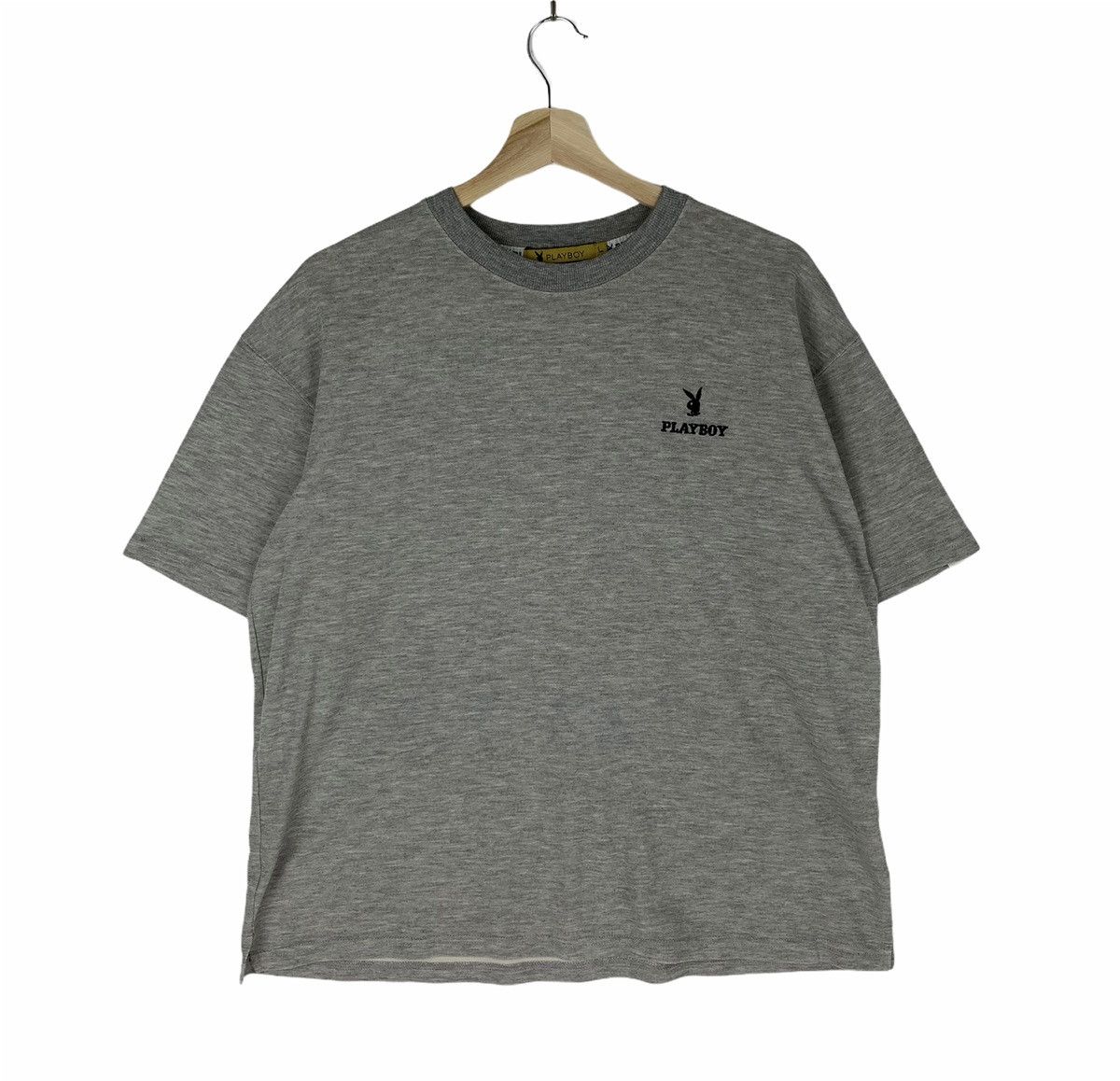 Playboy × Vintage Vintage Playboy Big Logo Embroidered Tshirt Size US L / EU 52-54 / 3 - 2 Thumbnail