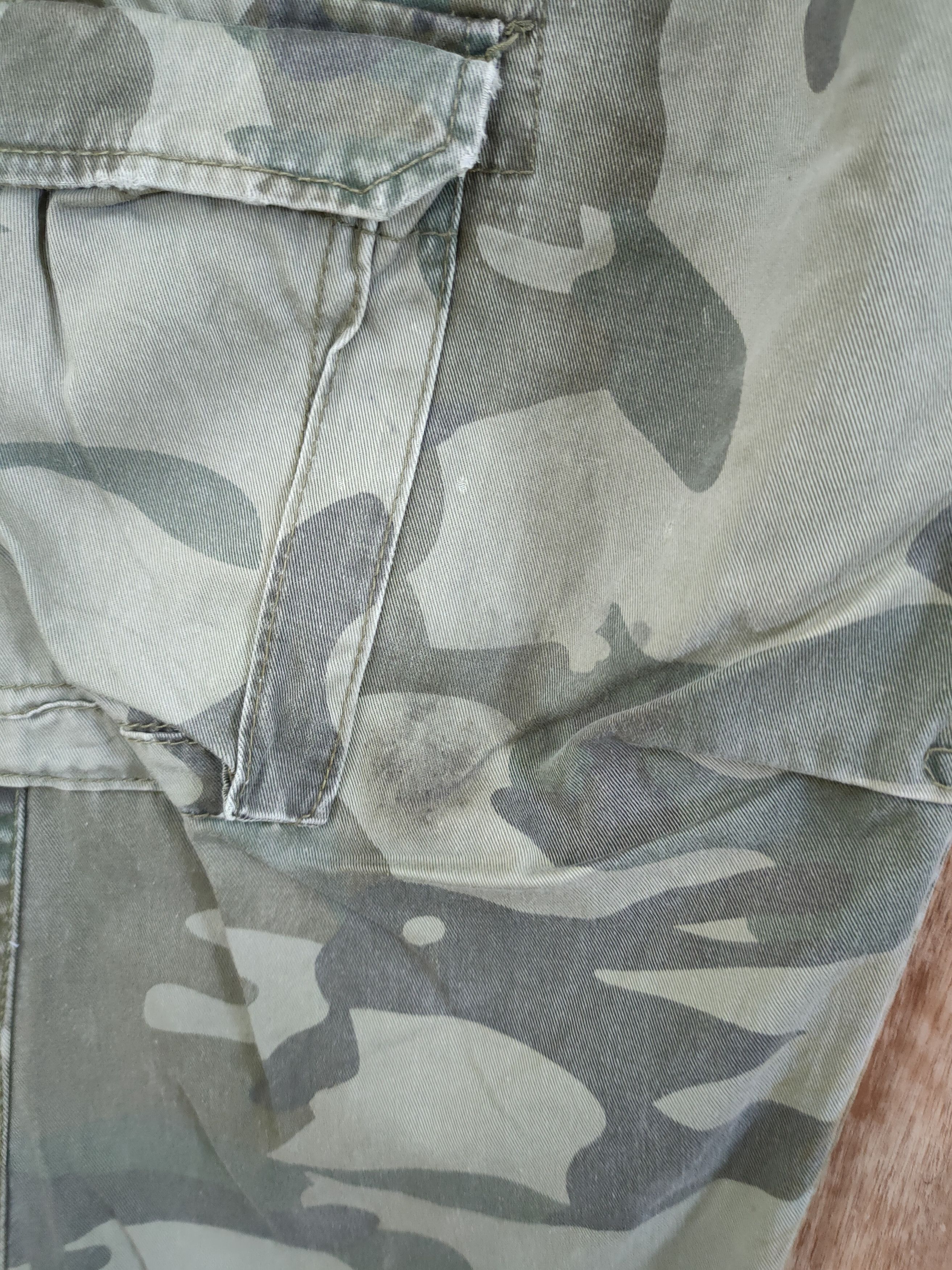 Japanese Brand DL Real Crush Clothing multipocket camo cargo pants #46-250T Size US 32 / EU 48 - 6 Thumbnail