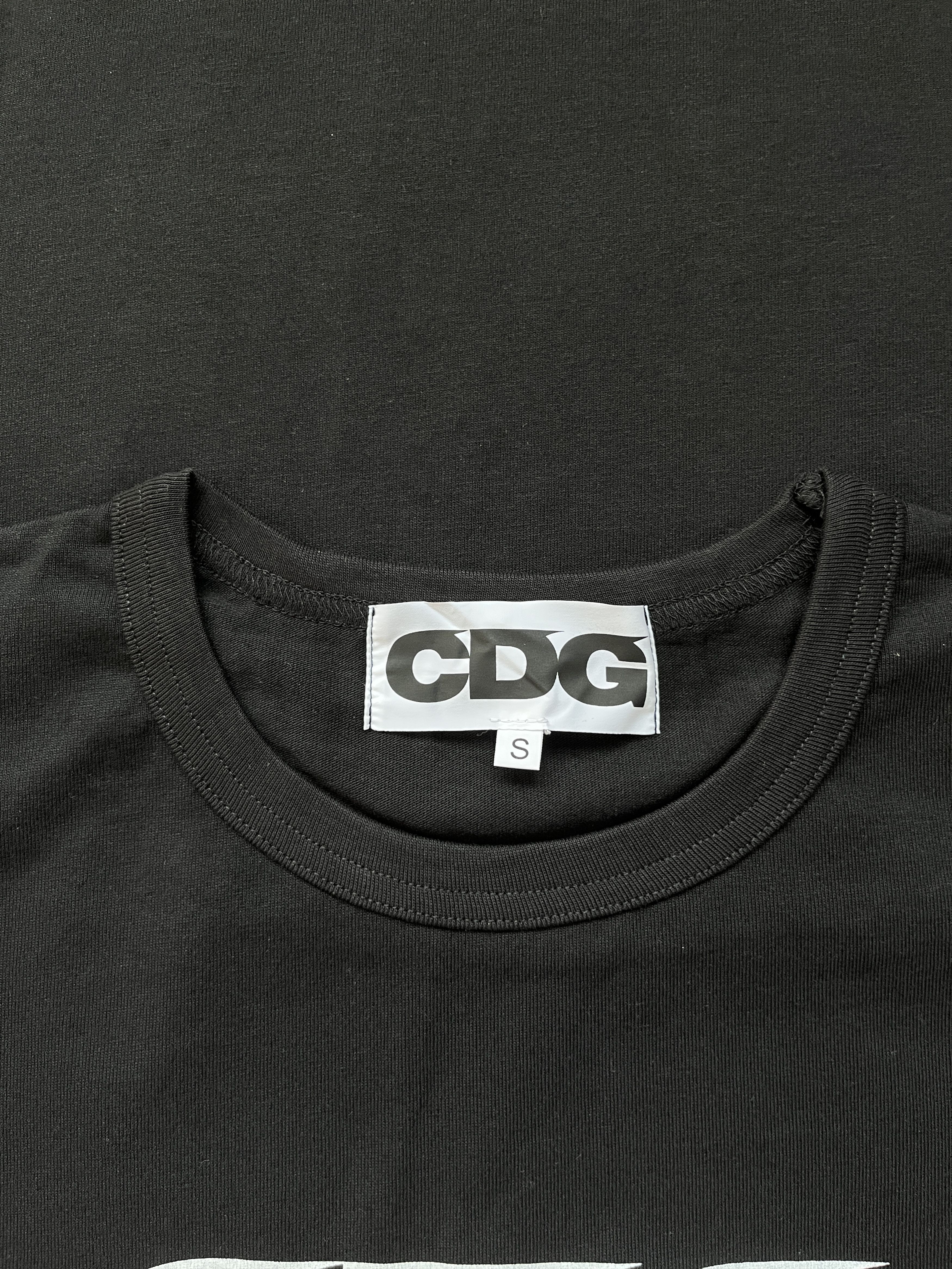 Comme des Garcons ⚡️QUICK SALE⚡️Comme des Garcons Black T-Shirt with Logo Size US S / EU 44-46 / 1 - 3 Thumbnail