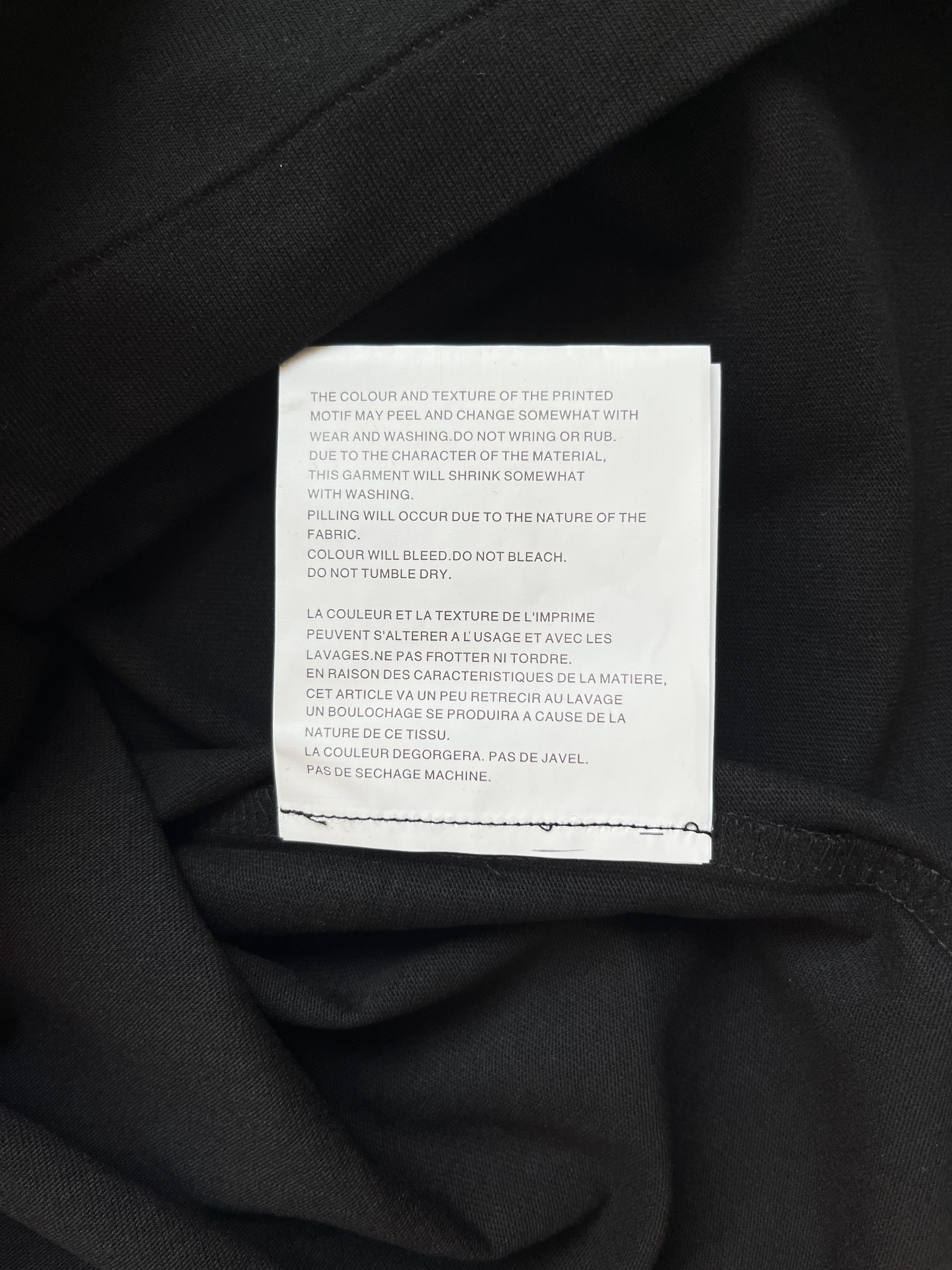 Comme des Garcons ⚡️QUICK SALE⚡️Comme des Garcons Black T-Shirt with Logo Size US S / EU 44-46 / 1 - 5 Thumbnail