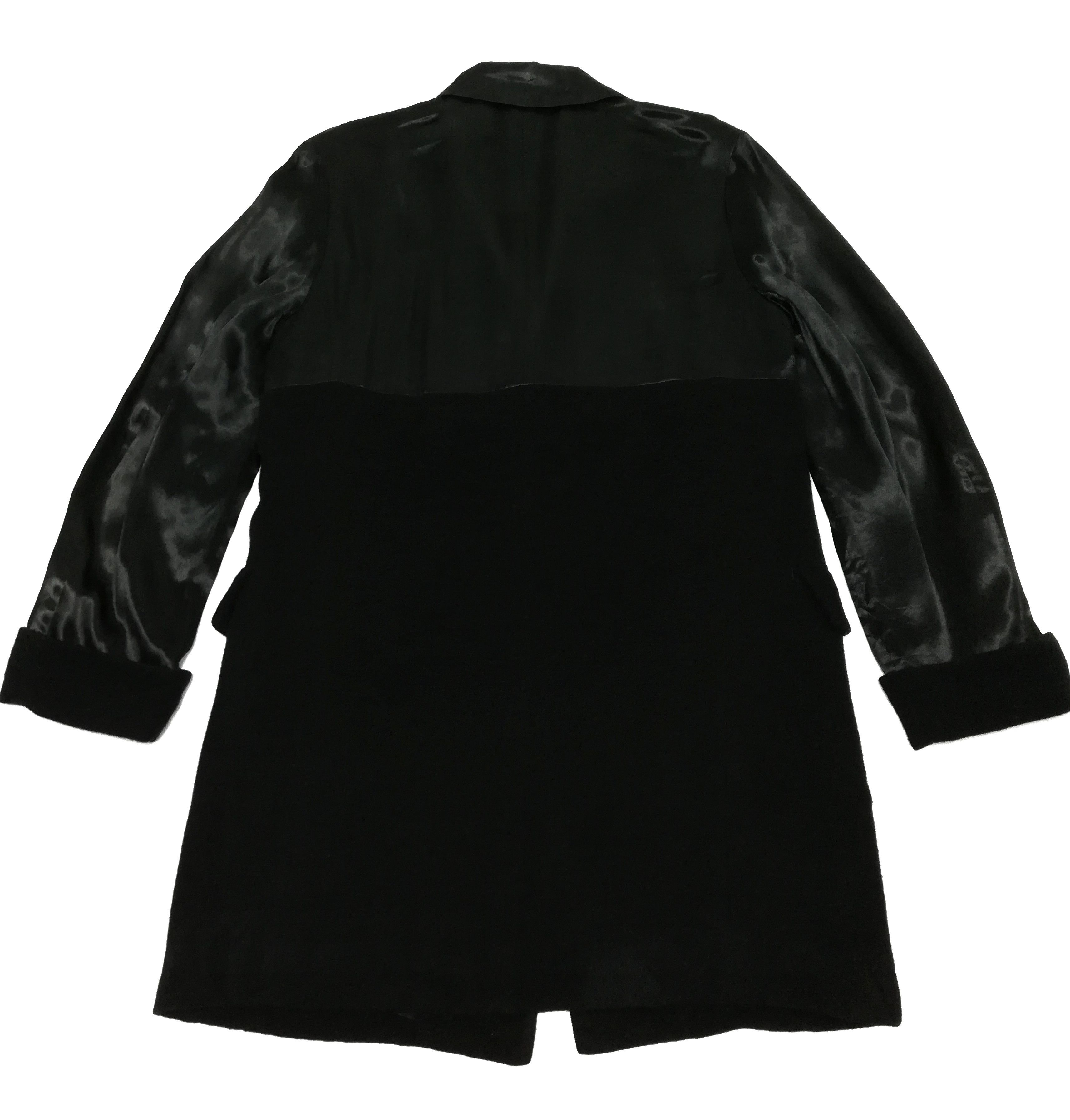 Comme des Garcons 🔥TCDG SS 95 Long Coat Wool / Nylon And Acetate / Rayon🔥 Size US XS / EU 42 / 0 - 13 Thumbnail