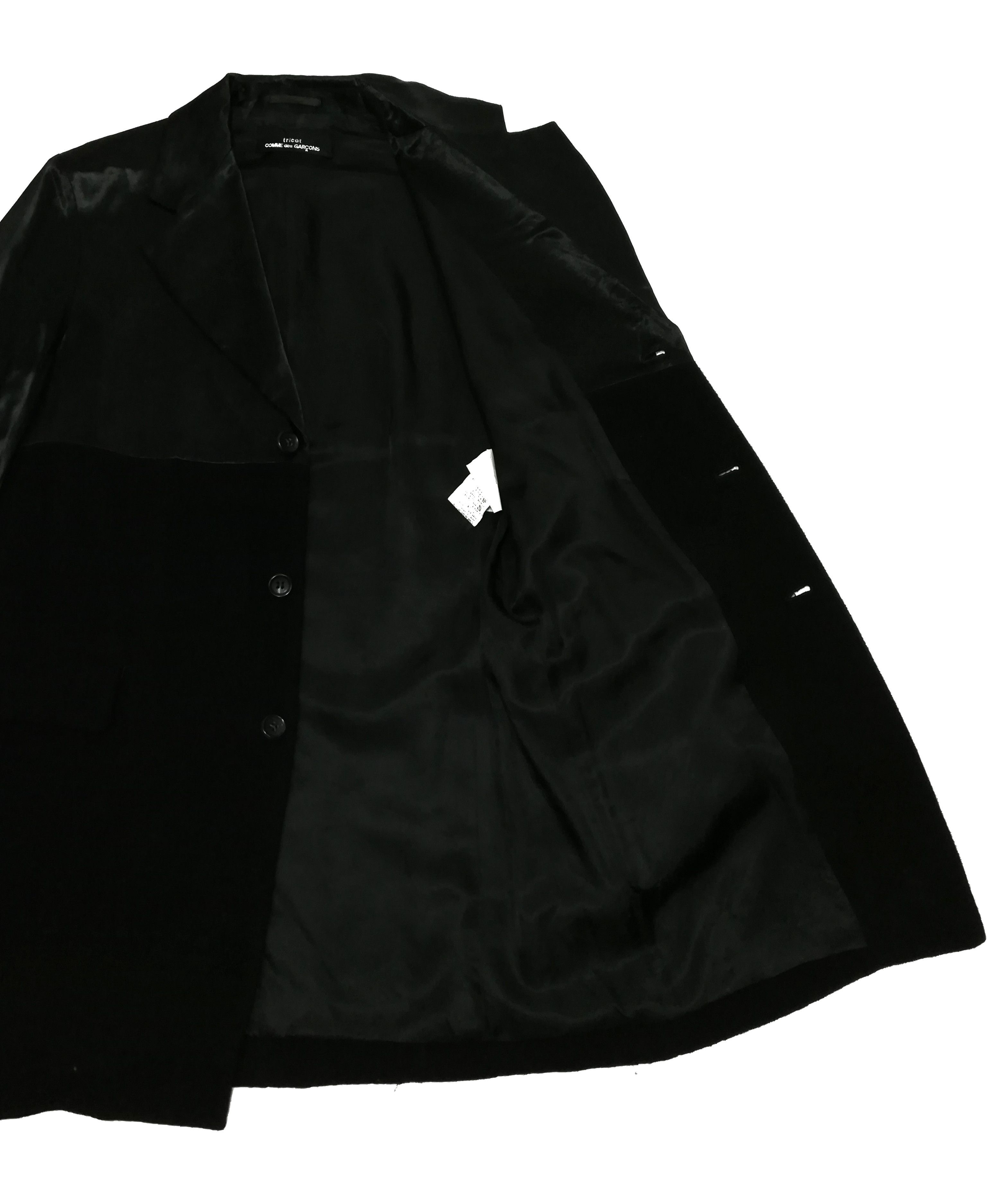 Comme des Garcons 🔥TCDG SS 95 Long Coat Wool / Nylon And Acetate / Rayon🔥 Size US XS / EU 42 / 0 - 6 Thumbnail
