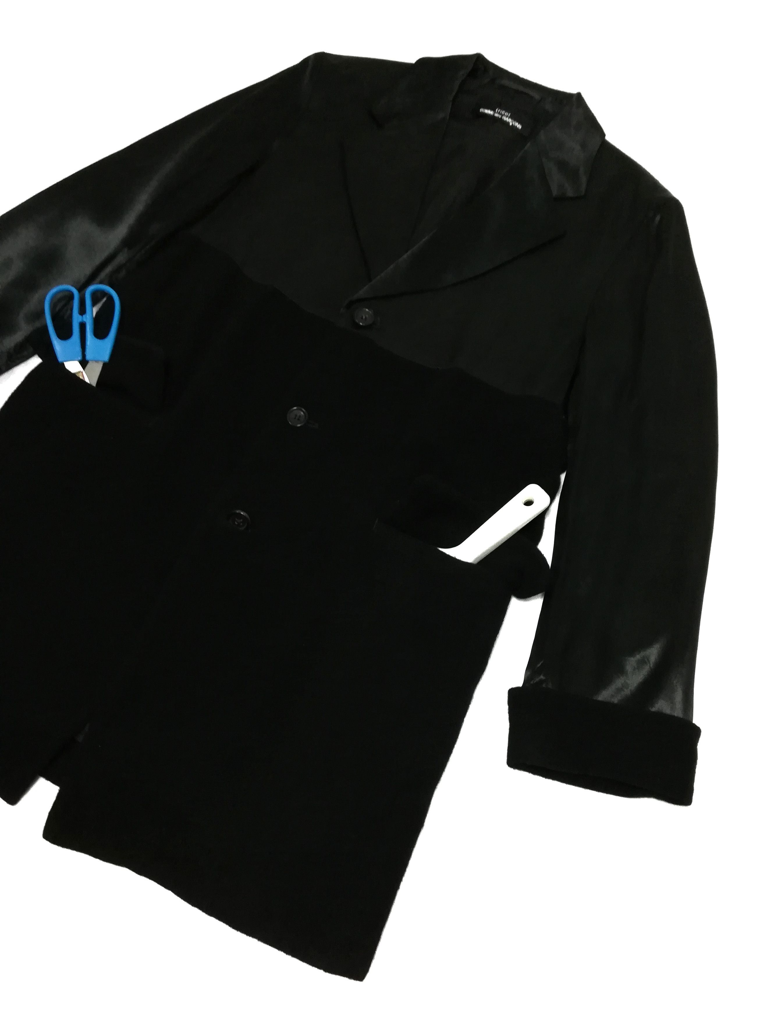 Comme des Garcons 🔥TCDG SS 95 Long Coat Wool / Nylon And Acetate / Rayon🔥 Size US XS / EU 42 / 0 - 4 Thumbnail