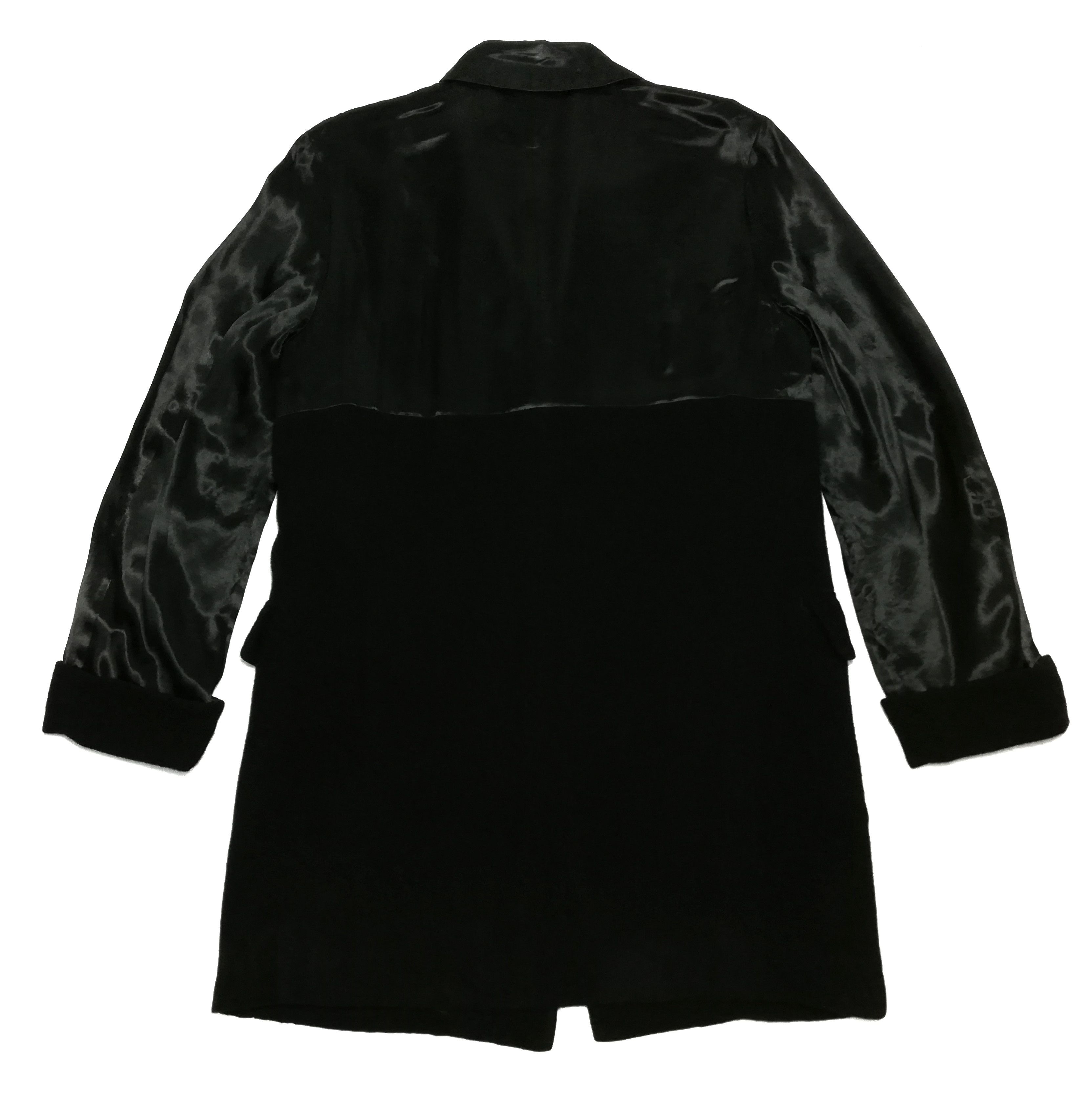 Comme des Garcons 🔥TCDG SS 95 Long Coat Wool / Nylon And Acetate / Rayon🔥 Size US XS / EU 42 / 0 - 12 Thumbnail