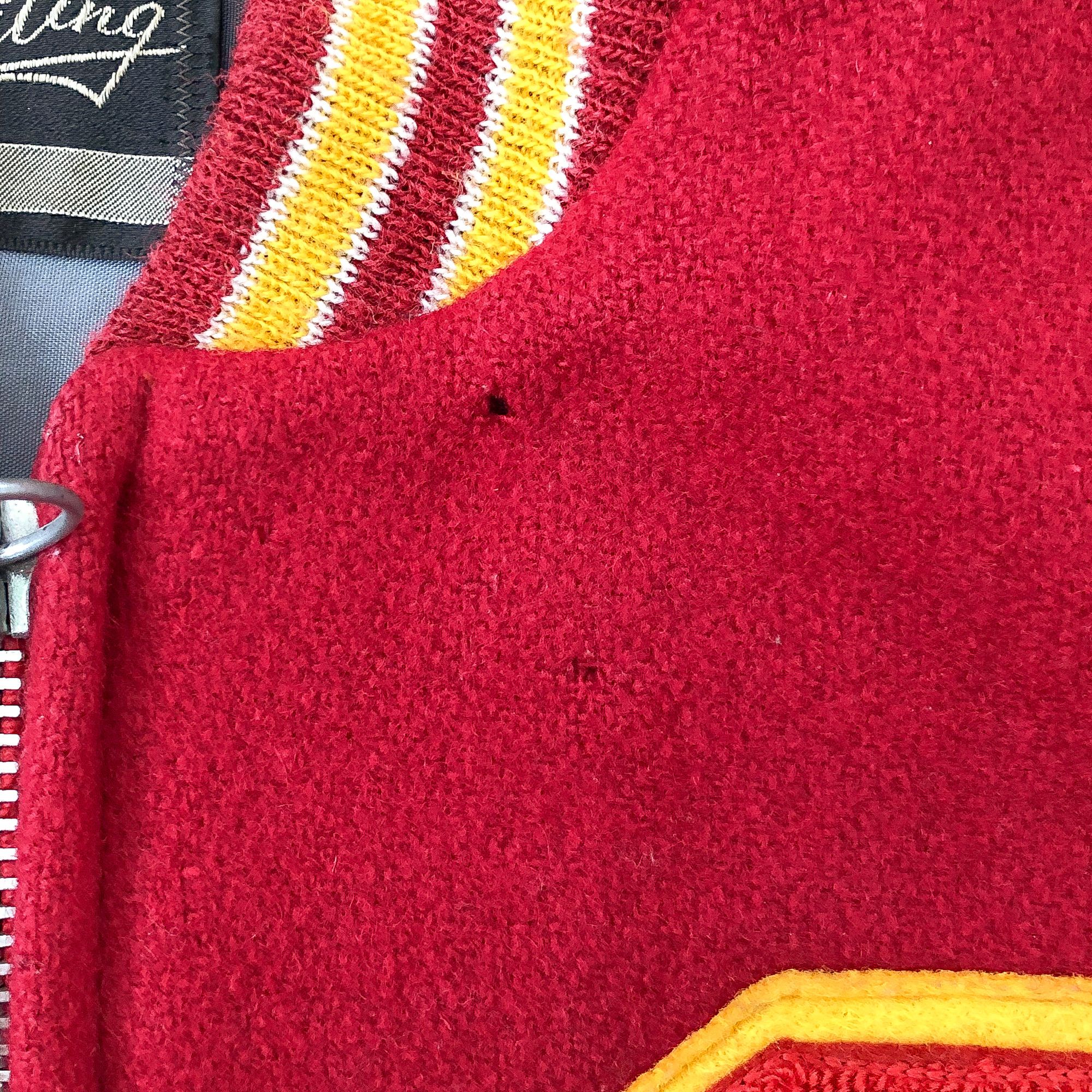 Vintage 60s Boxy Sun Faded 'Oxnard' Varsity Jacket Size US L / EU 52-54 / 3 - 6 Thumbnail