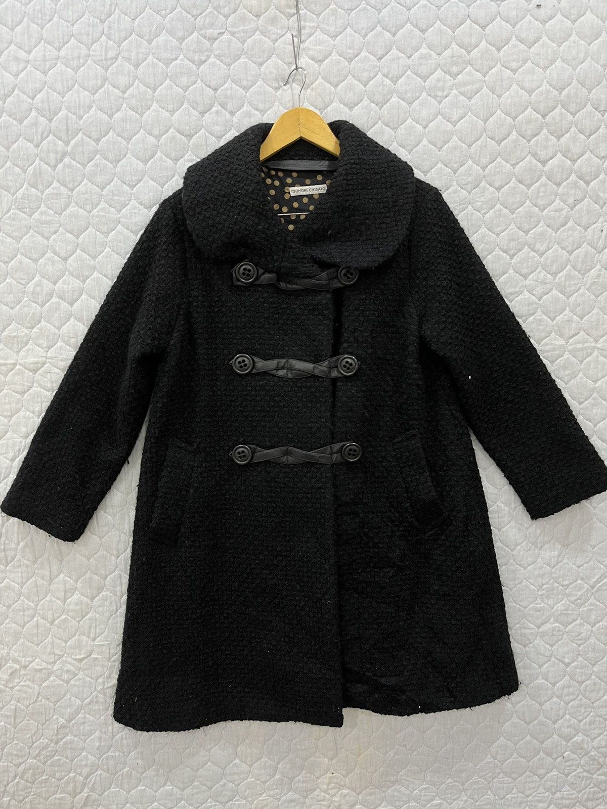 ジャケット・アウター ISSEY MIYAKE Wool Jacket archive Vintage Final Home Kosuke Tsumura x Issey Miyake Black Wool