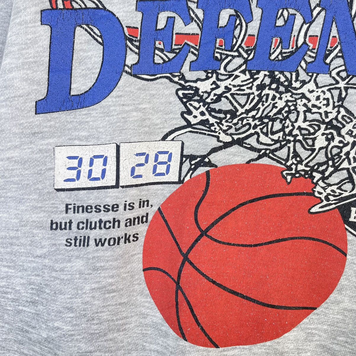 Vintage Vintage 90s Basketball Defense Full Zip Hoodie Size US L / EU 52-54 / 3 - 4 Thumbnail