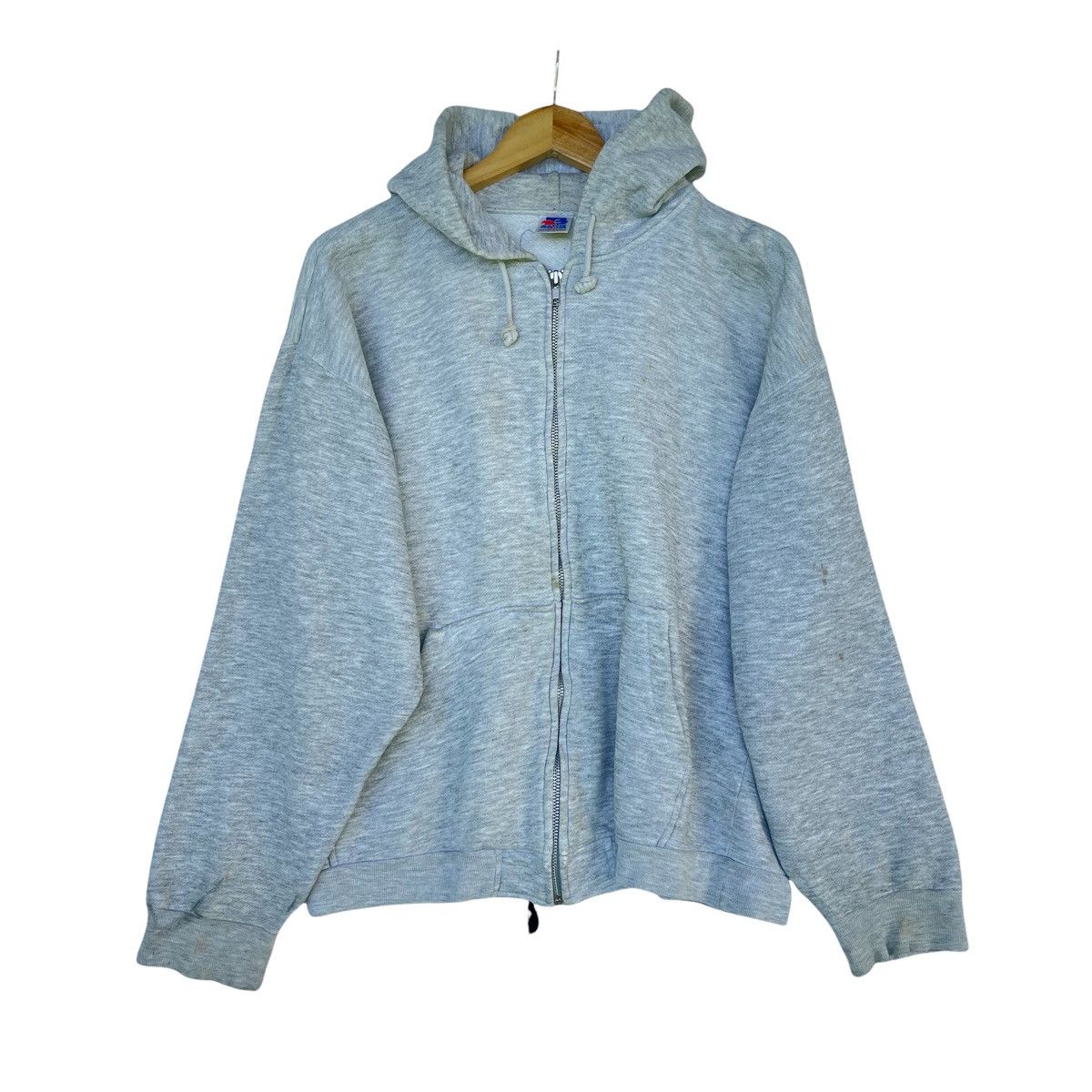 Vintage Vintage 90s Basketball Defense Full Zip Hoodie Size US L / EU 52-54 / 3 - 6 Thumbnail