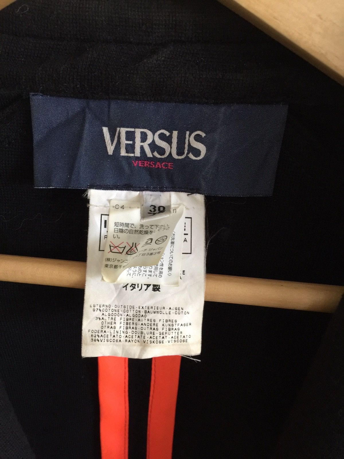 Versus Versace Versus Versace Blazers Coats Size US S / EU 44-46 / 1 - 4 Thumbnail