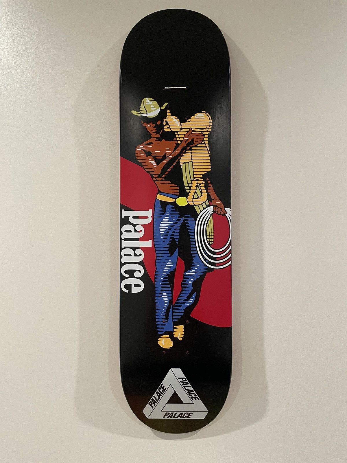 Palace Palace Saves Skateboard Deck 2022 Cowboy | Grailed Palace Palace Saves Skateboard Deck 2022 Cowboy | Grailed